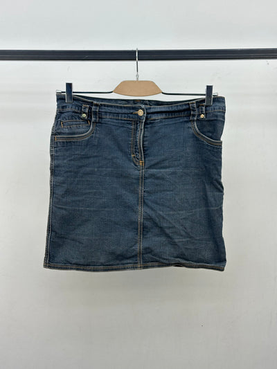 TRUSSARDI MINI SKIRT VINTAGE TAGLIA: 46