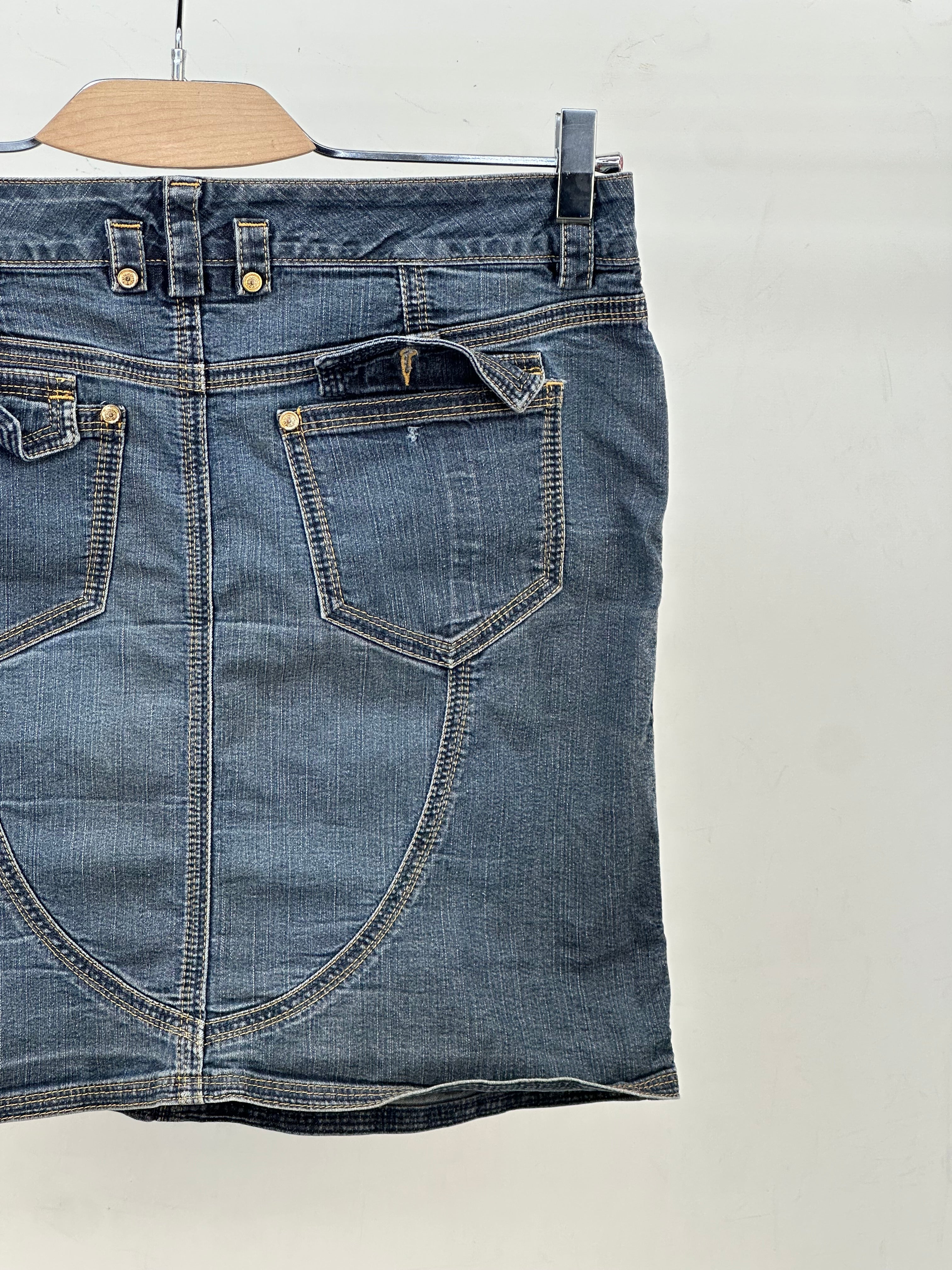 TRUSSARDI MINI SKIRT VINTAGE TAGLIA: 46