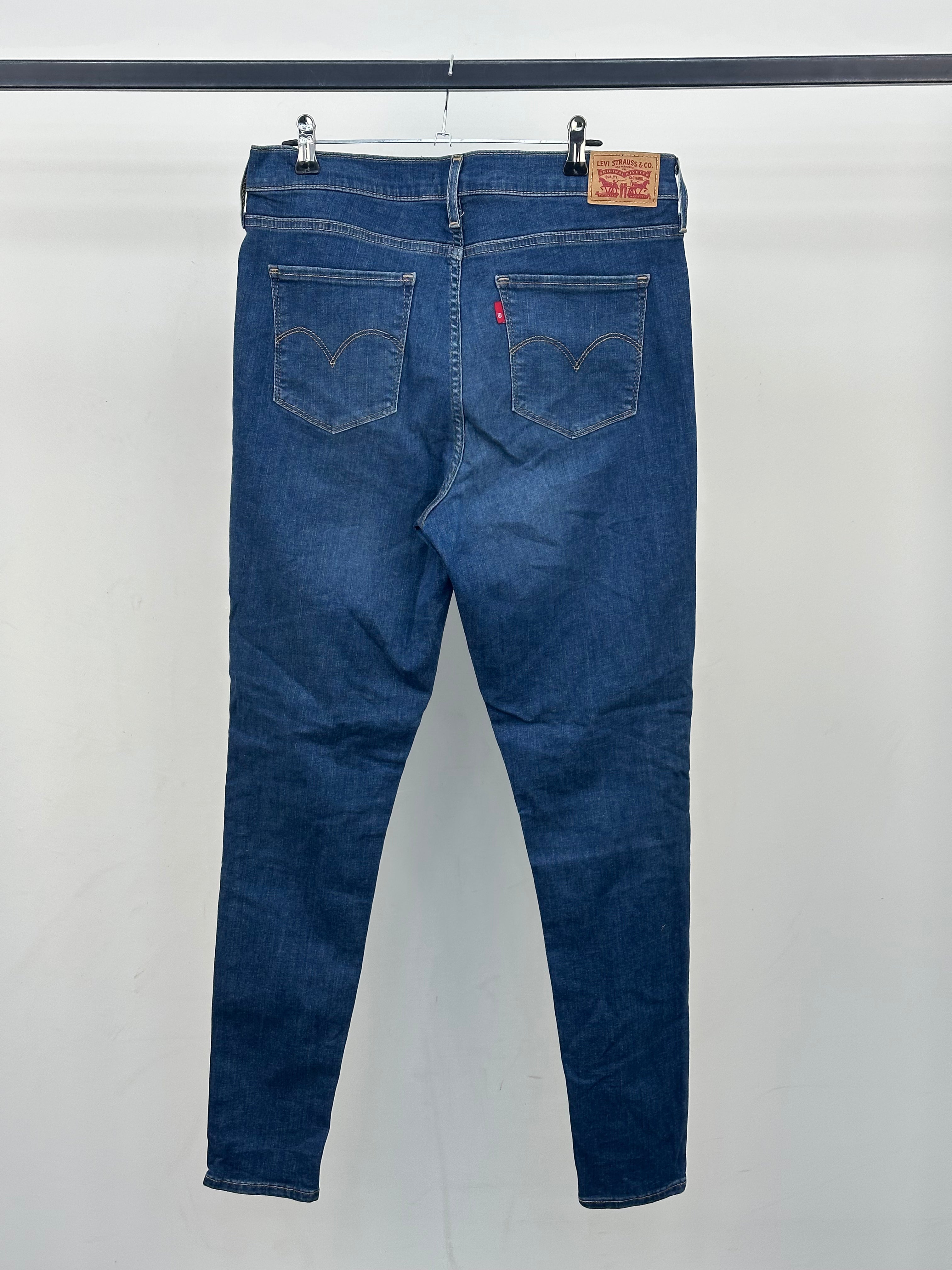 LEVI'S 720 HIGH RISE SUPER SKINNY TAGLIA: 45 ITA = W31 L30