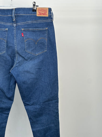 LEVI'S 720 HIGH RISE SUPER SKINNY TAGLIA: 45 ITA = W31 L30