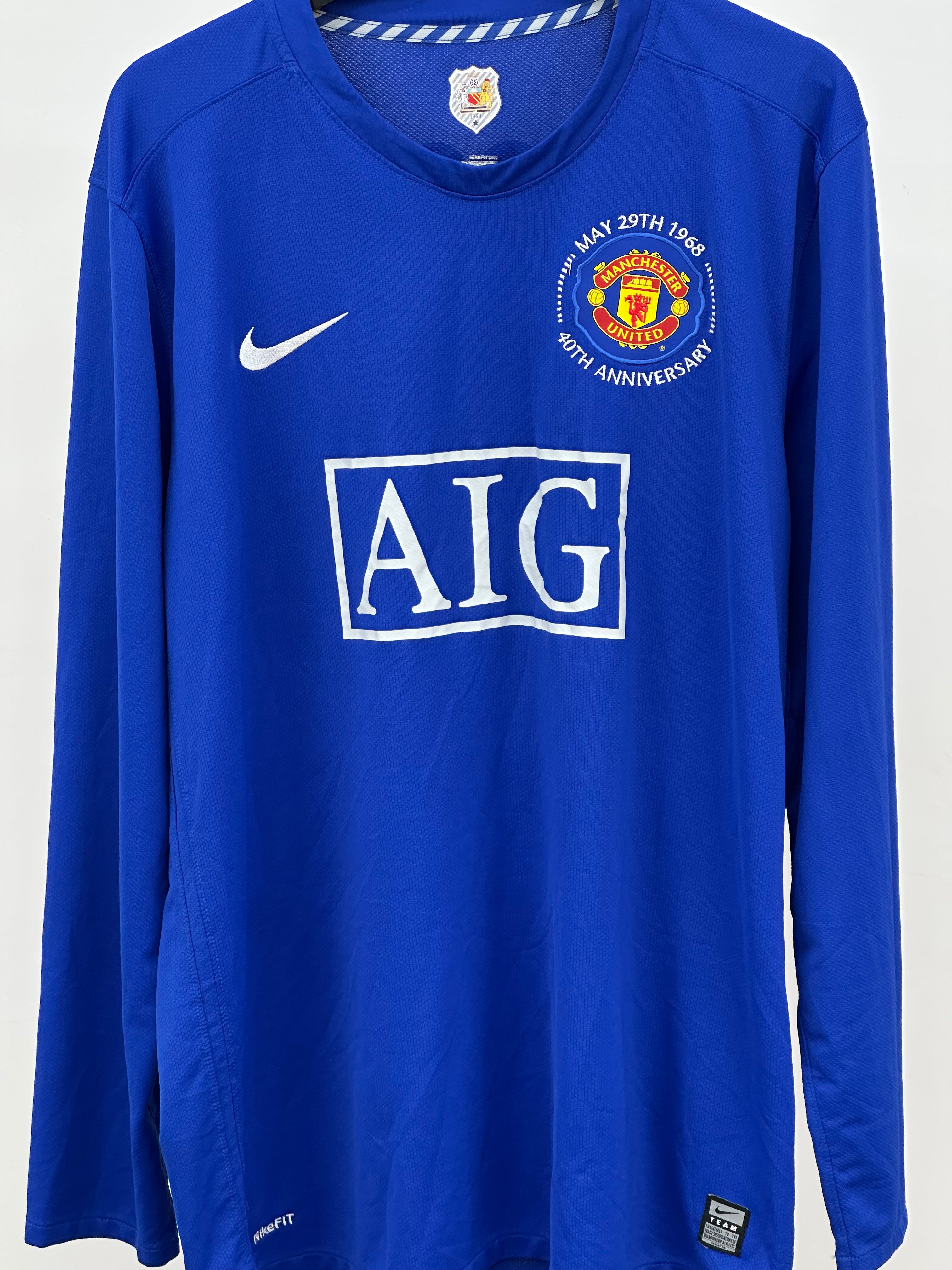 T-SHIRT MANCHESTER UNITED 40° ANNIVERSARIO TAGLIA : XXL
