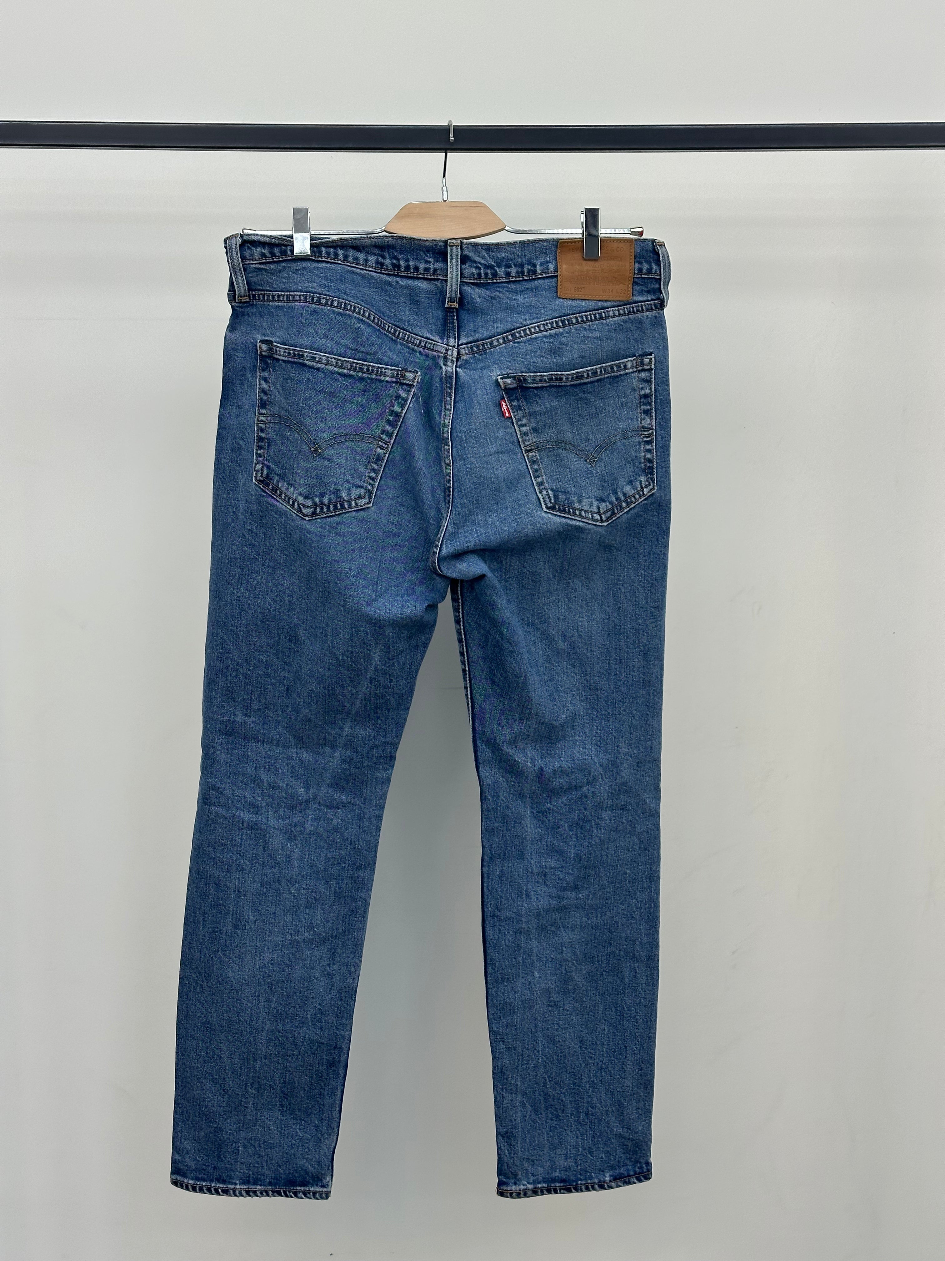 LEVI'S 502 SLIM FIT TAGLIA: 48 ITA = W34 L32