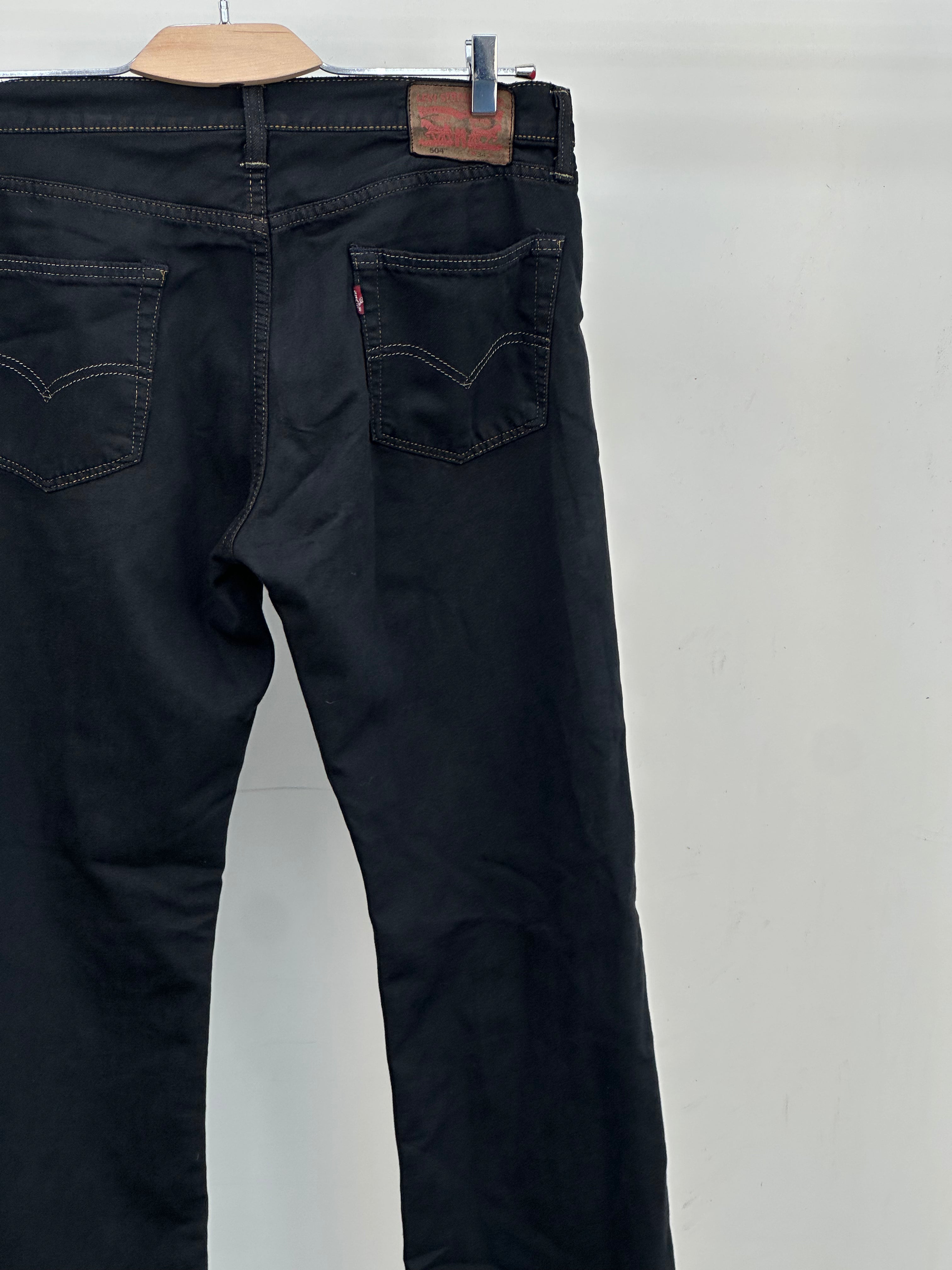 LEVI'S 504 STRAIGHT FIT TAGLIA: 48 ITA = W34 L32