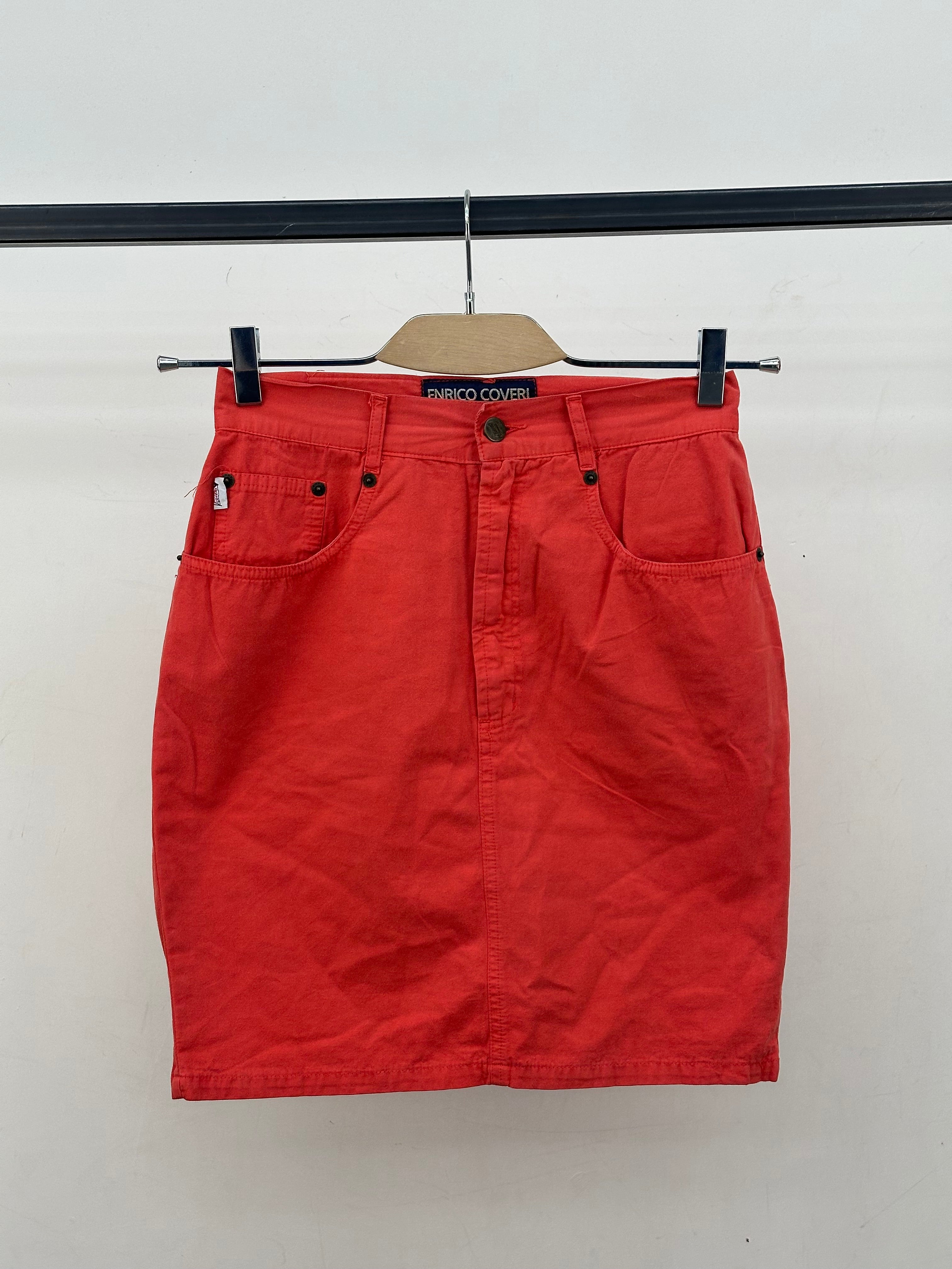 ENRICO COVERI SKIRT VINTAGE TAGLIA: XS