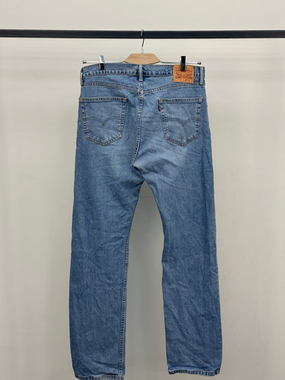 LEVI'S 505 STRAIGHT FIT TAGLIA: 48 ITA = W34 L34
