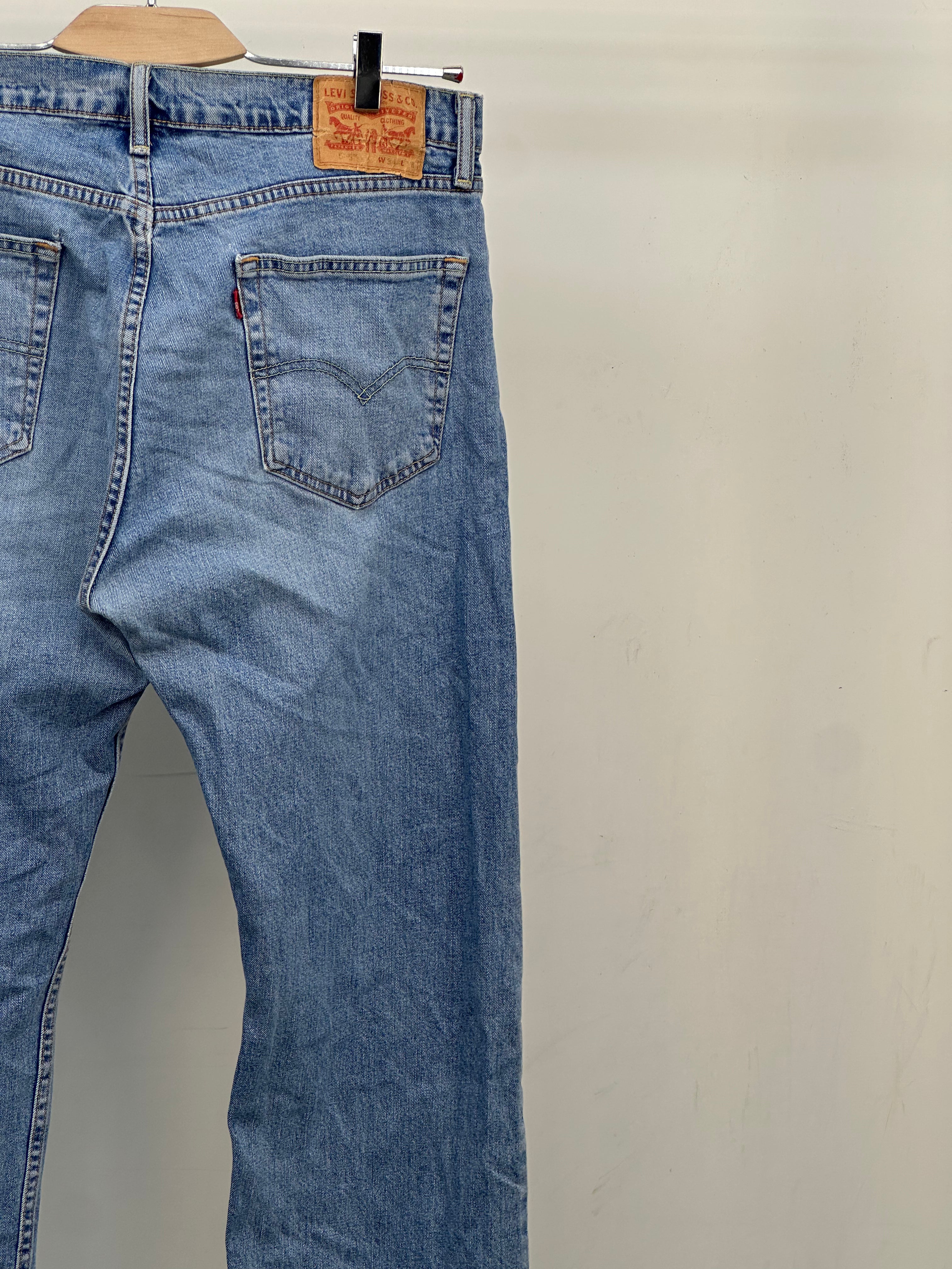 LEVI'S 505 STRAIGHT FIT TAGLIA: 48 ITA = W34 L34