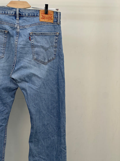LEVI'S 505 STRAIGHT FIT TAGLIA: 48 ITA = W34 L34