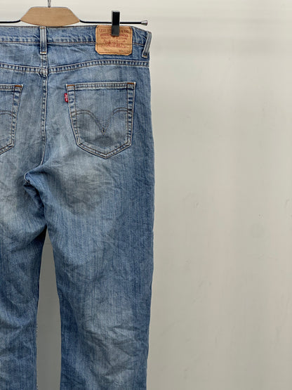 LEVI'S 752 STRAIGHT FIT TAGLIA: 48 ITA = W34 L34