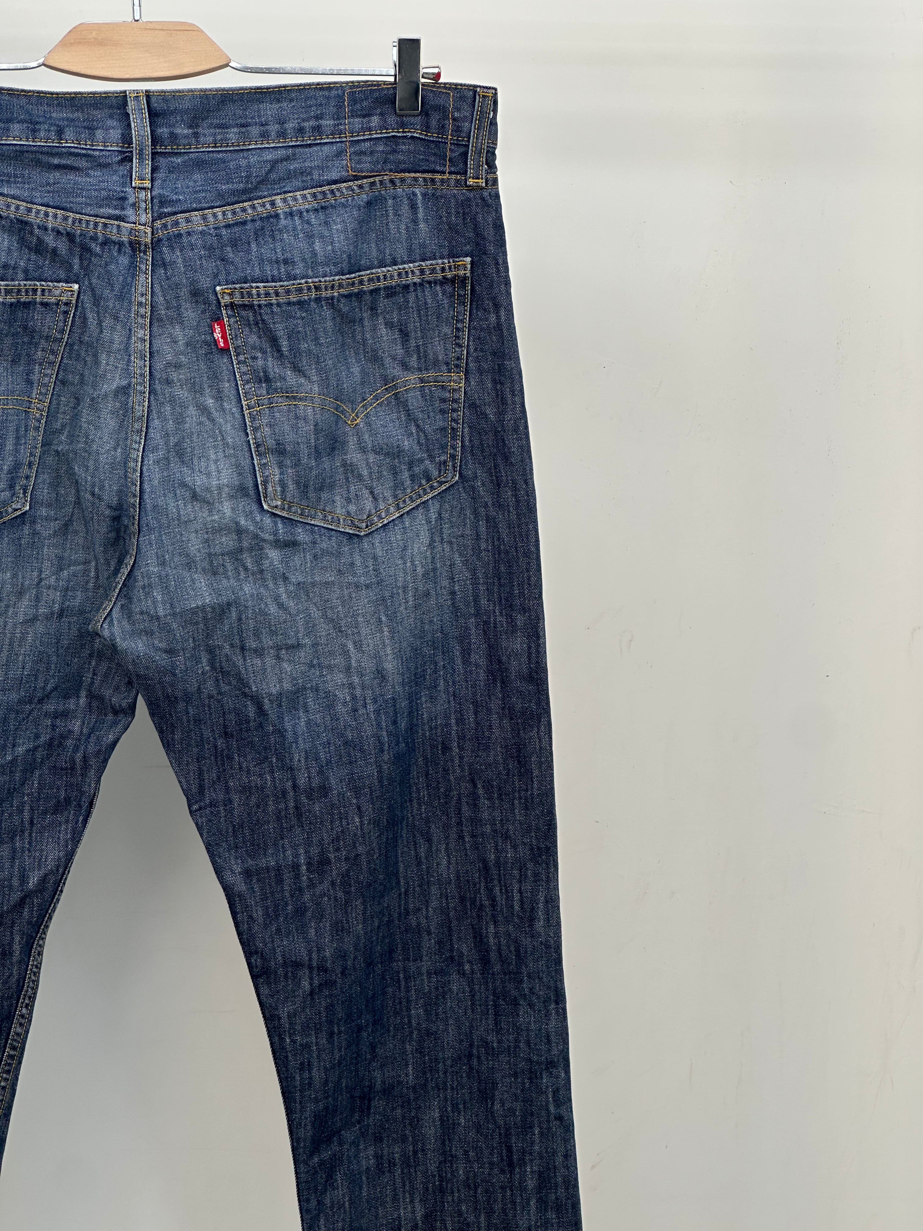 LEVI'S 505 STRAIGHT FIT TAGLIA: 50 ITA = W36 L34
