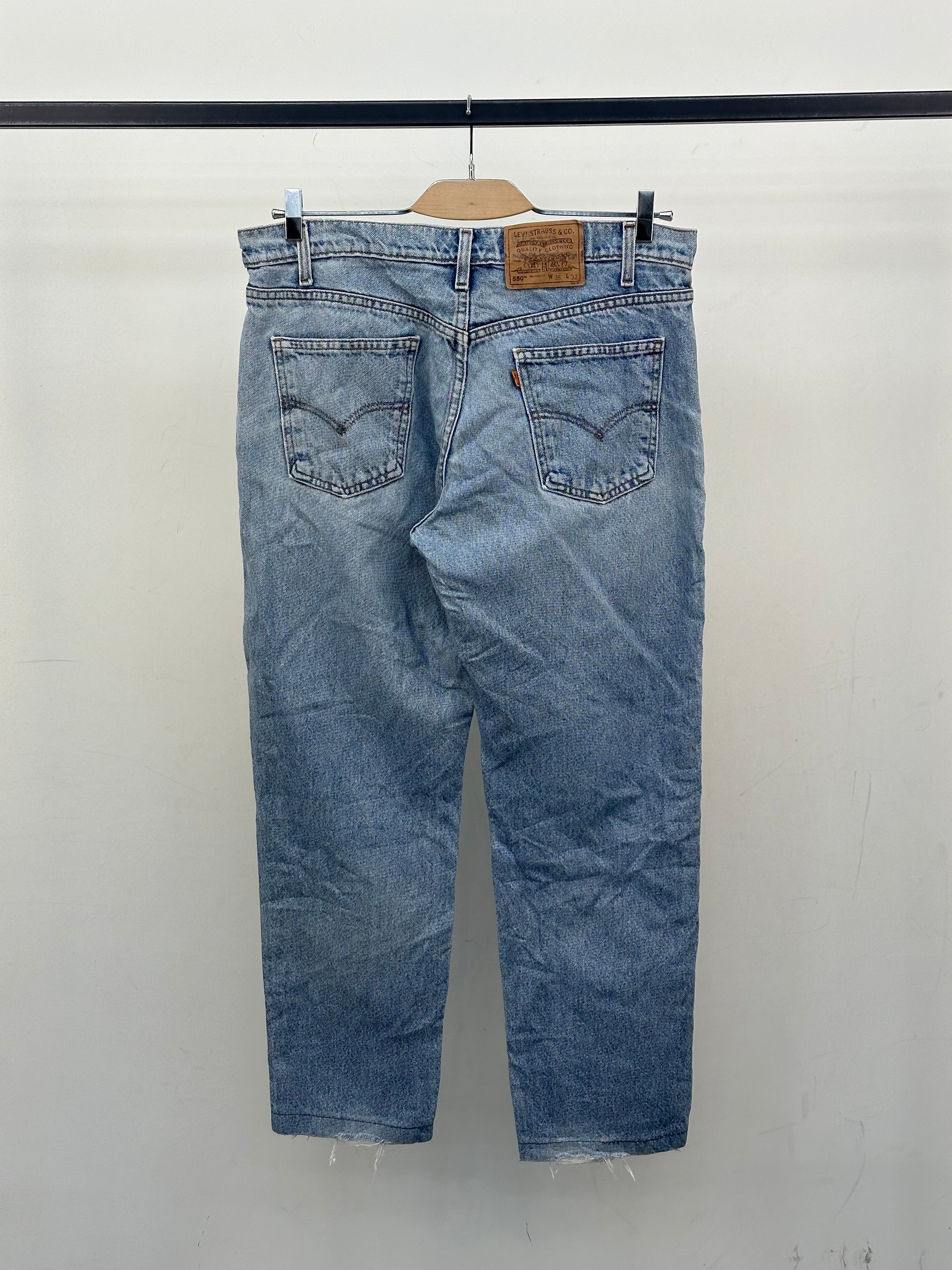 LEVI'S 550 RELAXED FIT TAGLIA: 50 ITA = W36 L32