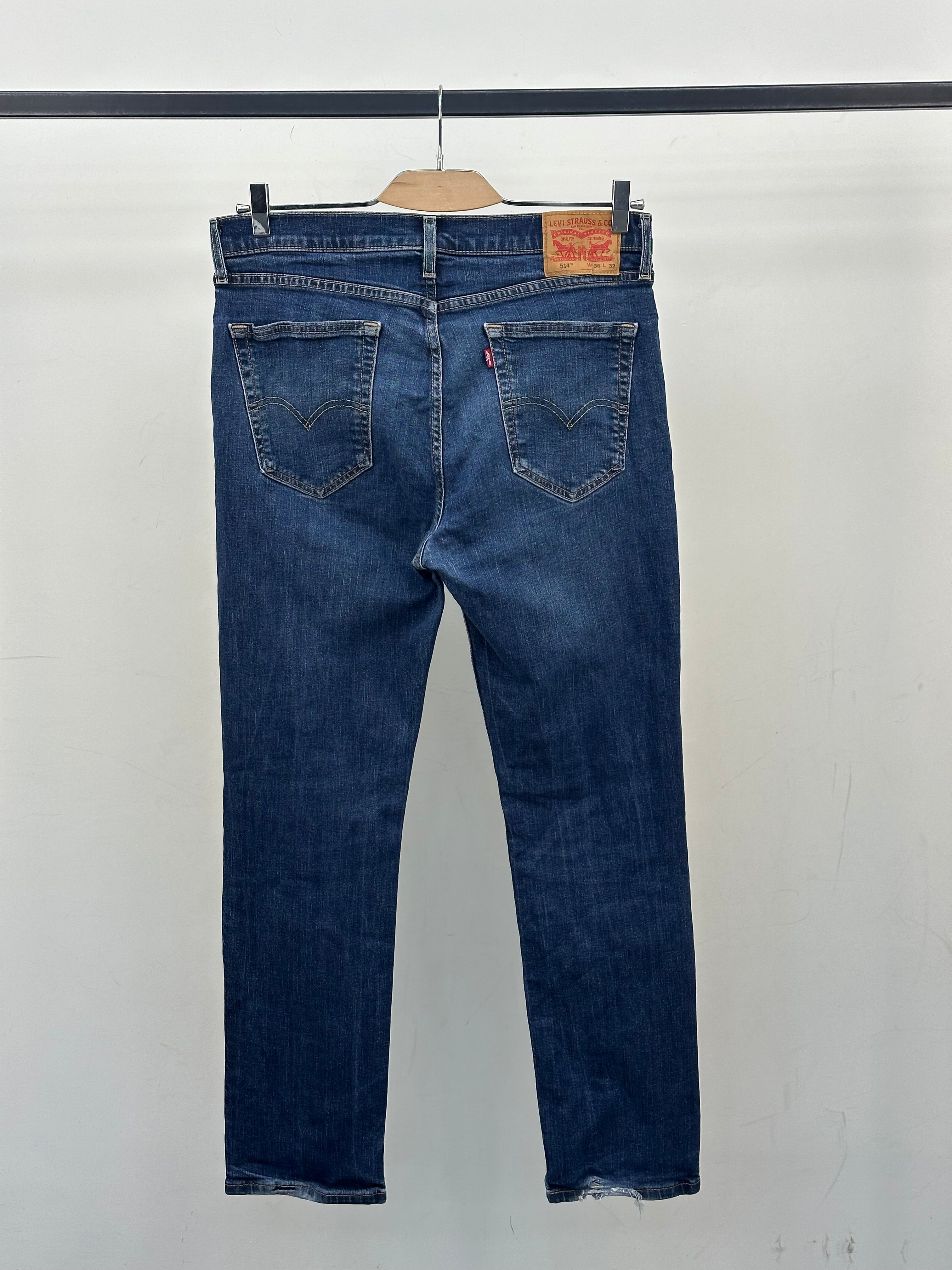 LEVI'S 514 SLIM FIT TAGLIA: 50 ITA = W36 L32