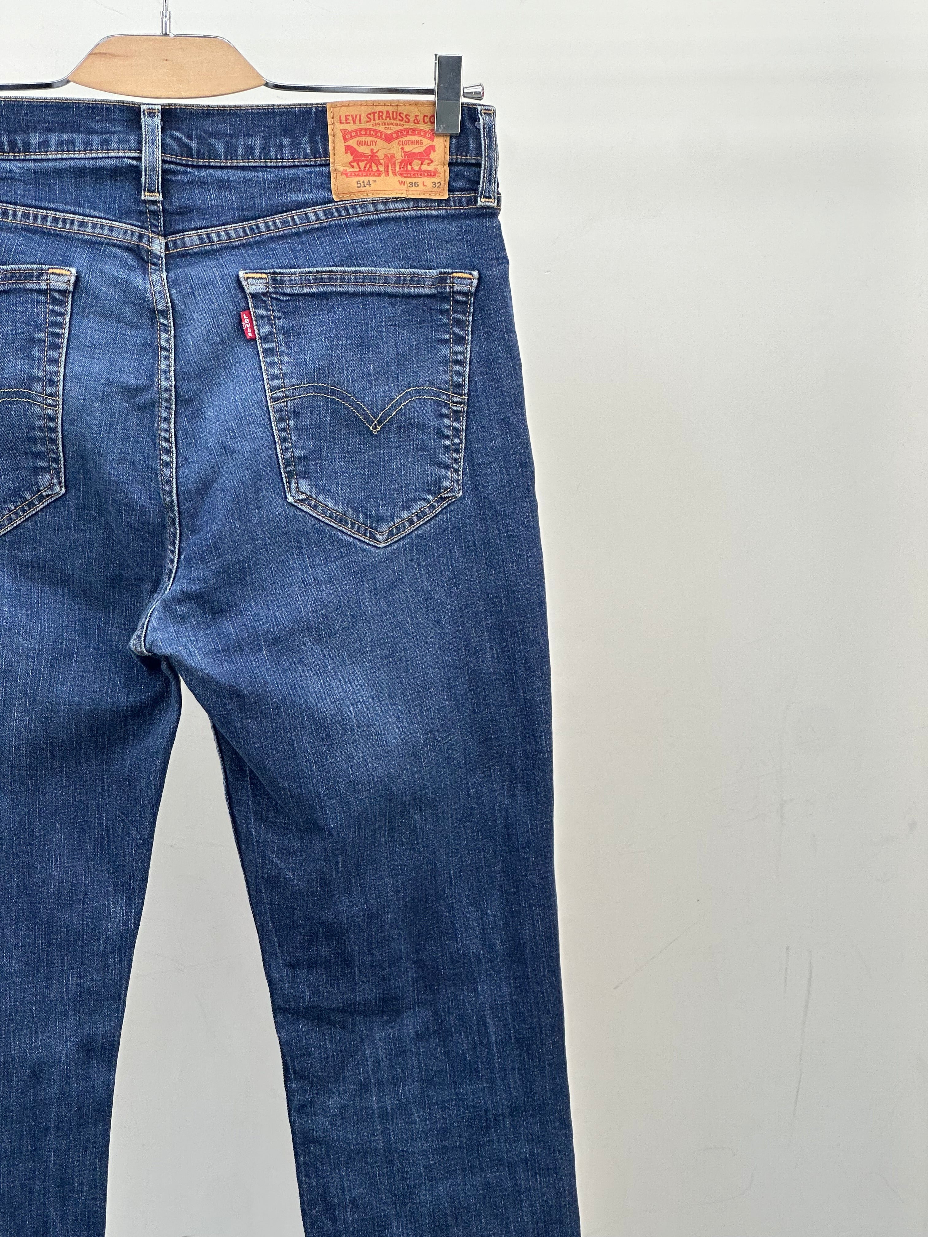 LEVI'S 514 SLIM FIT TAGLIA: 50 ITA = W36 L32