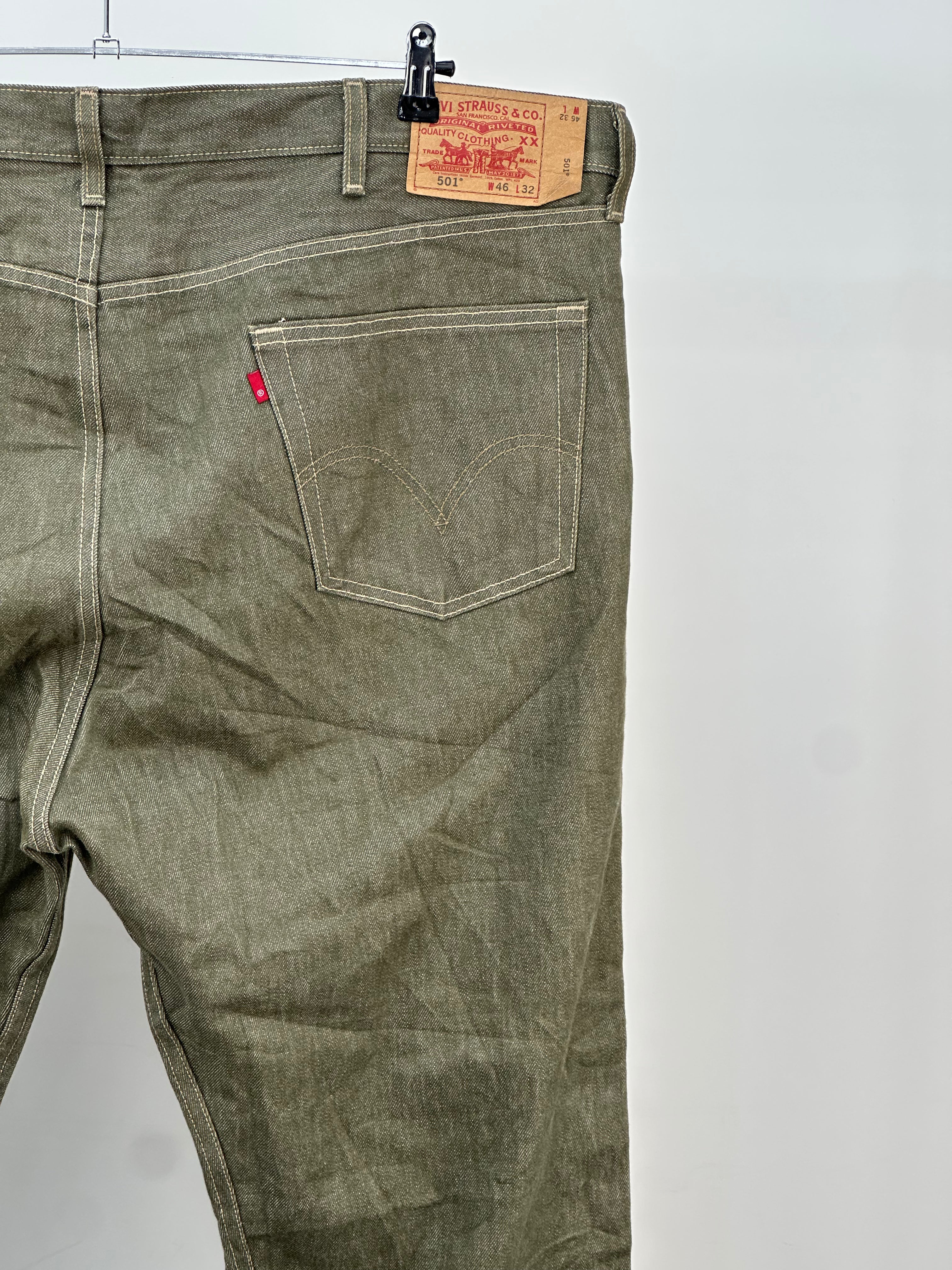 LEVI'S 501 TAGLIA : 60 ITA = W46 L32