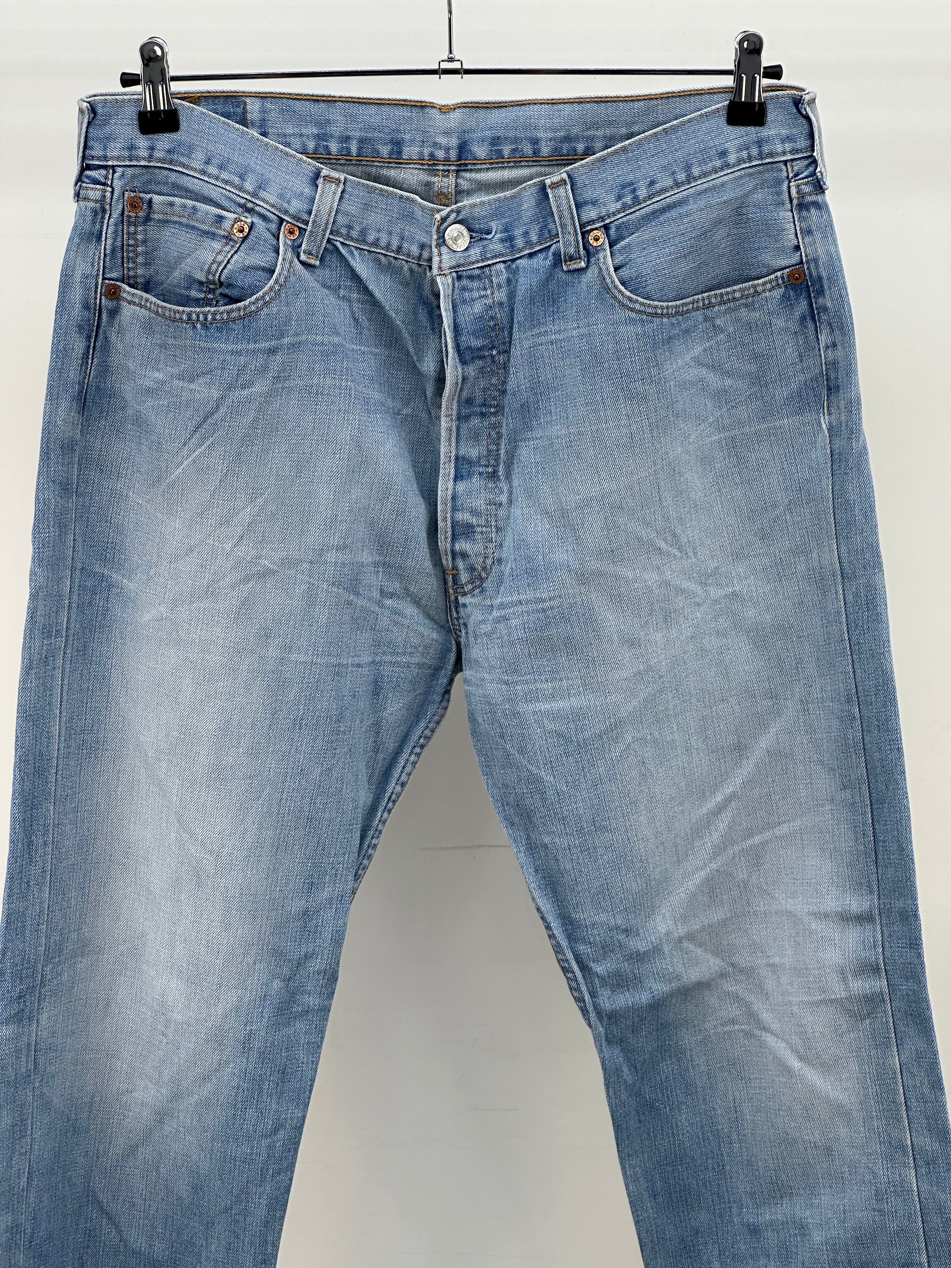 LEVI'S 501 TAGLIA : 52 ITA = W38 L32