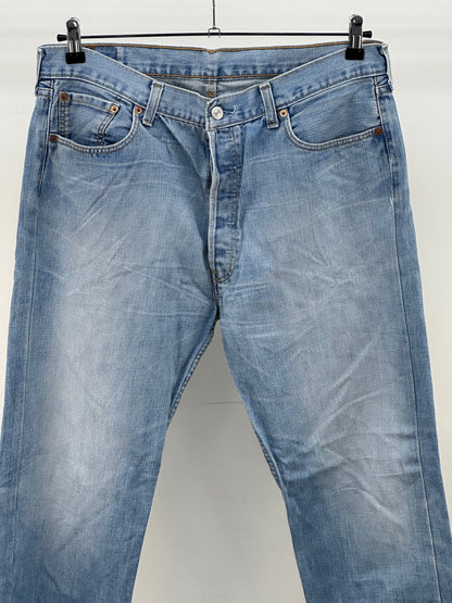 LEVI'S 501 TAGLIA : 52 ITA = W38 L32