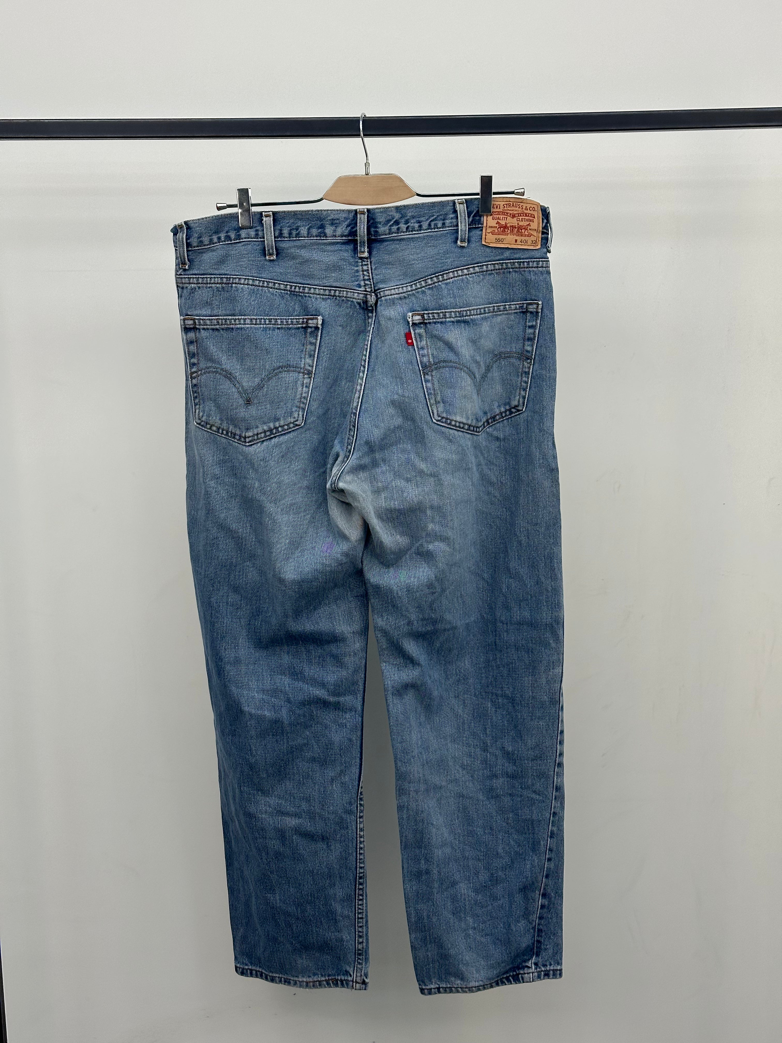 LEVI'S 550 RELAXED FIT TAGLIA: 54 ITA = W40 L32