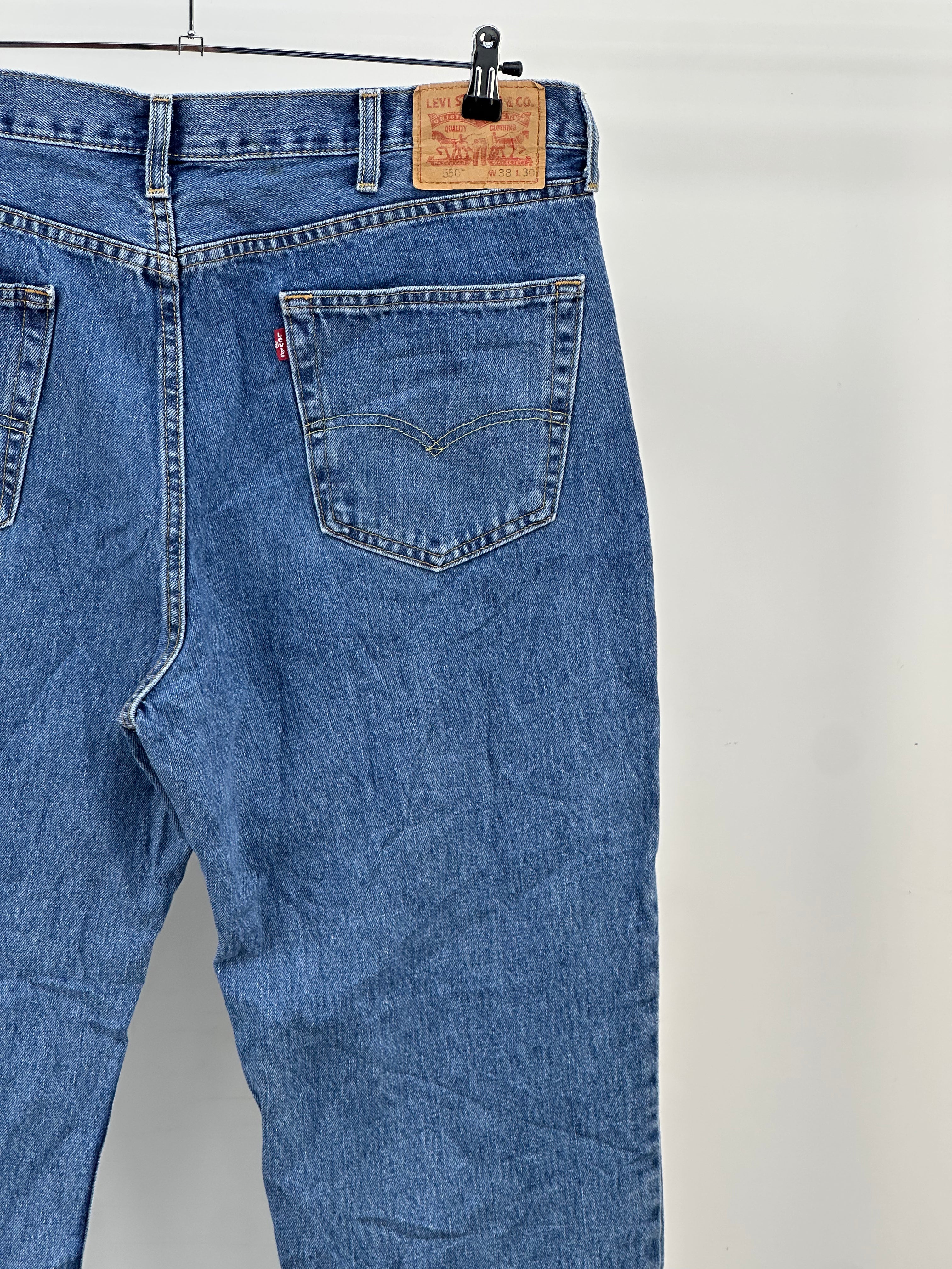 LEVI'S 550 RELAXED FIT TAGLIA : 52 ITA = W38 L30