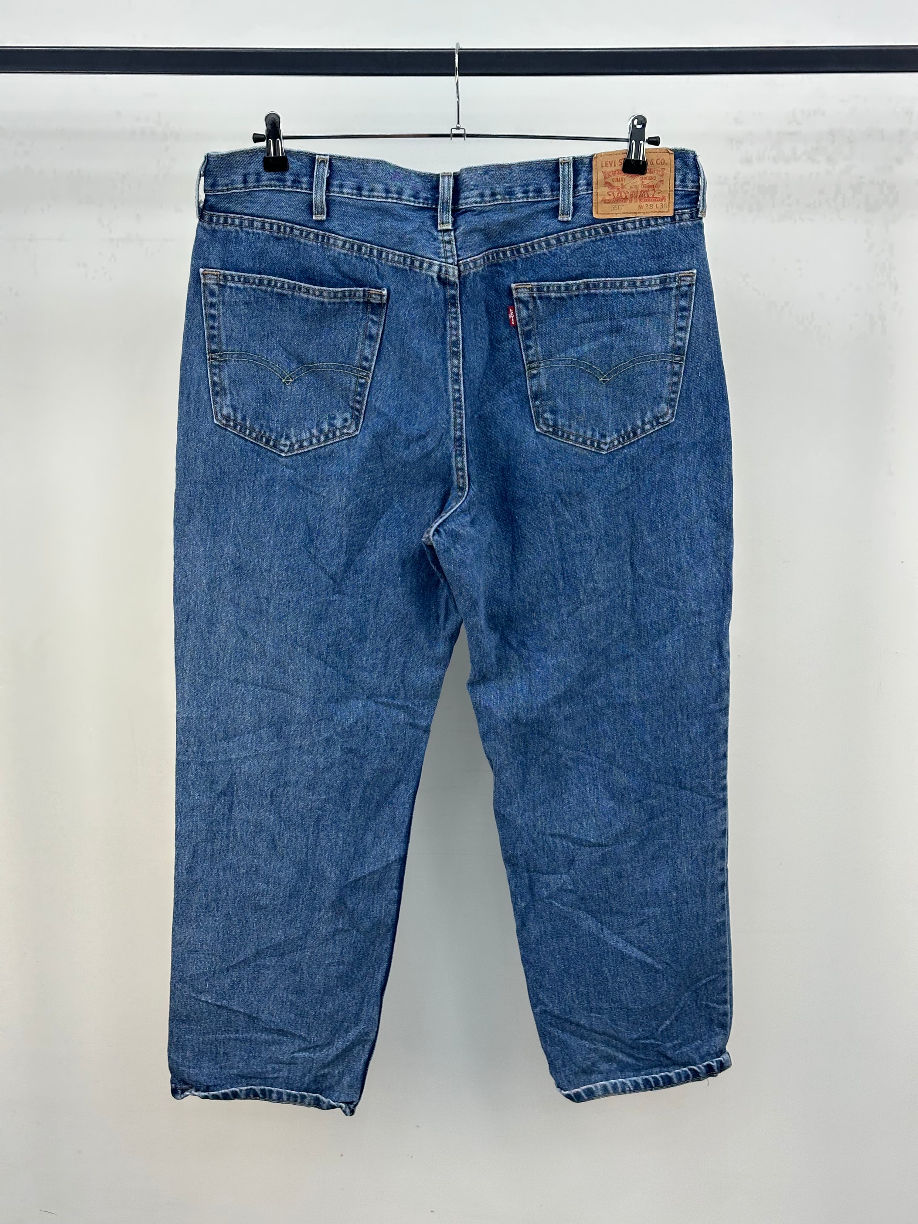 LEVI'S 550 RELAXED FIT TAGLIA : 52 ITA = W38 L30