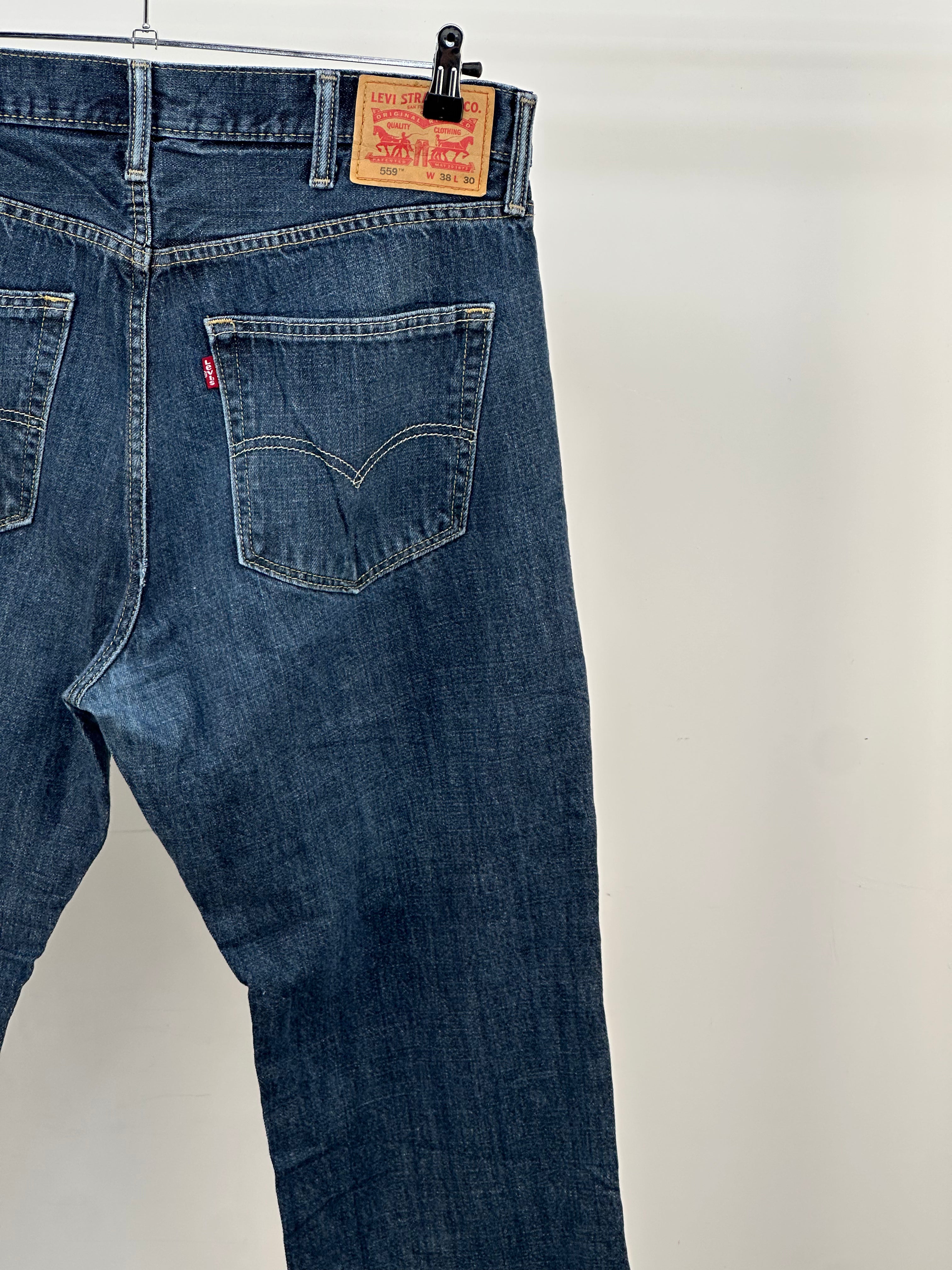 LEVI'S 559 RELAXED FIT TAGLIA : 52 ITA = W38 L30