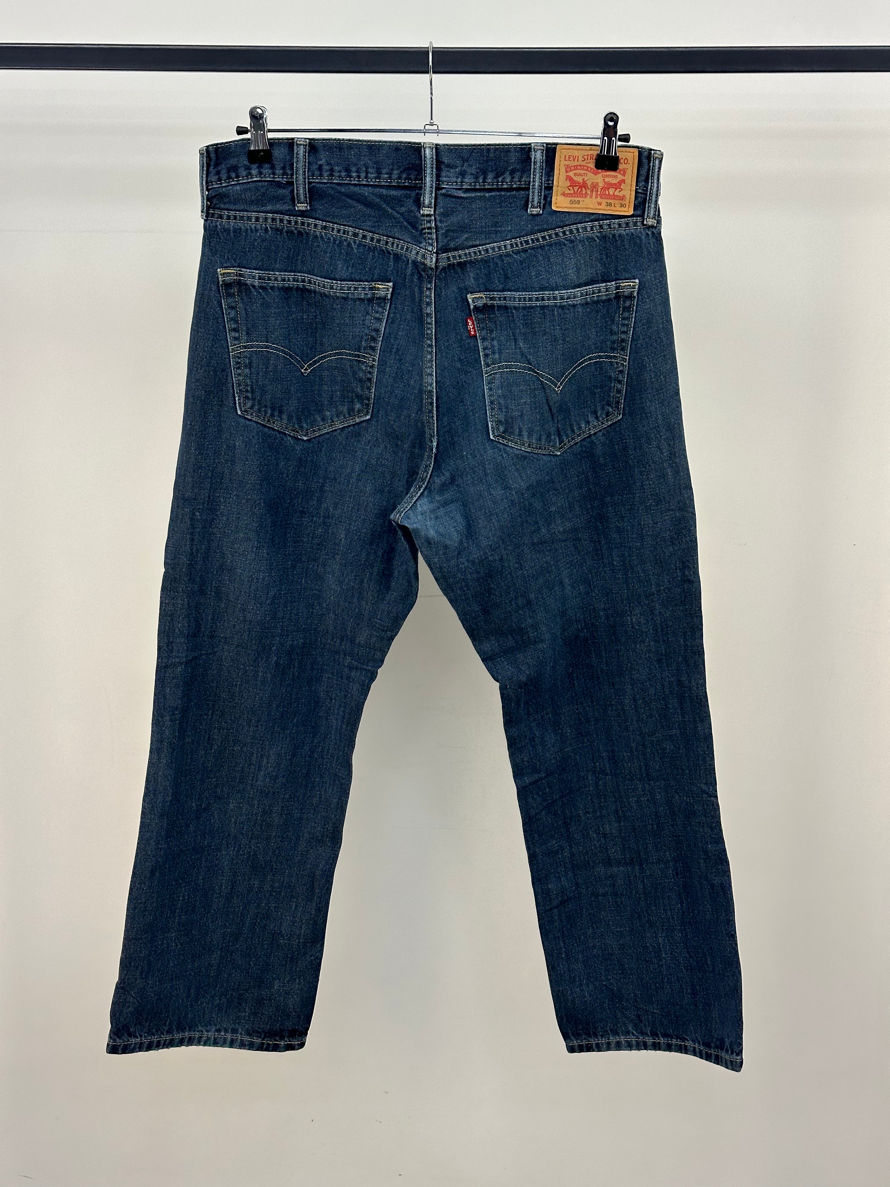 LEVI'S 559 RELAXED FIT TAGLIA : 52 ITA = W38 L30