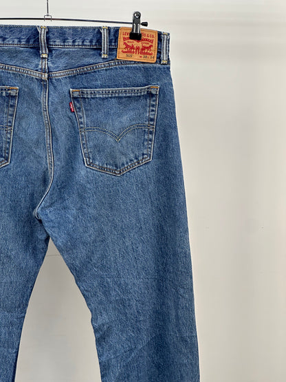 LEVI'S 505 STRAIGHT FIT TAGLIA : 52 ITA = W38 L34