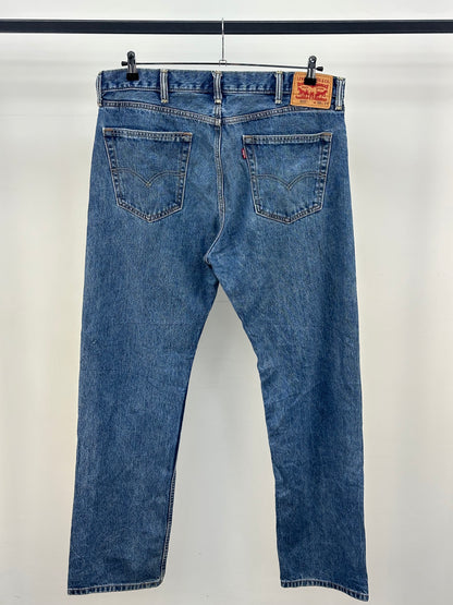 LEVI'S 505 STRAIGHT FIT TAGLIA : 52 ITA = W38 L34