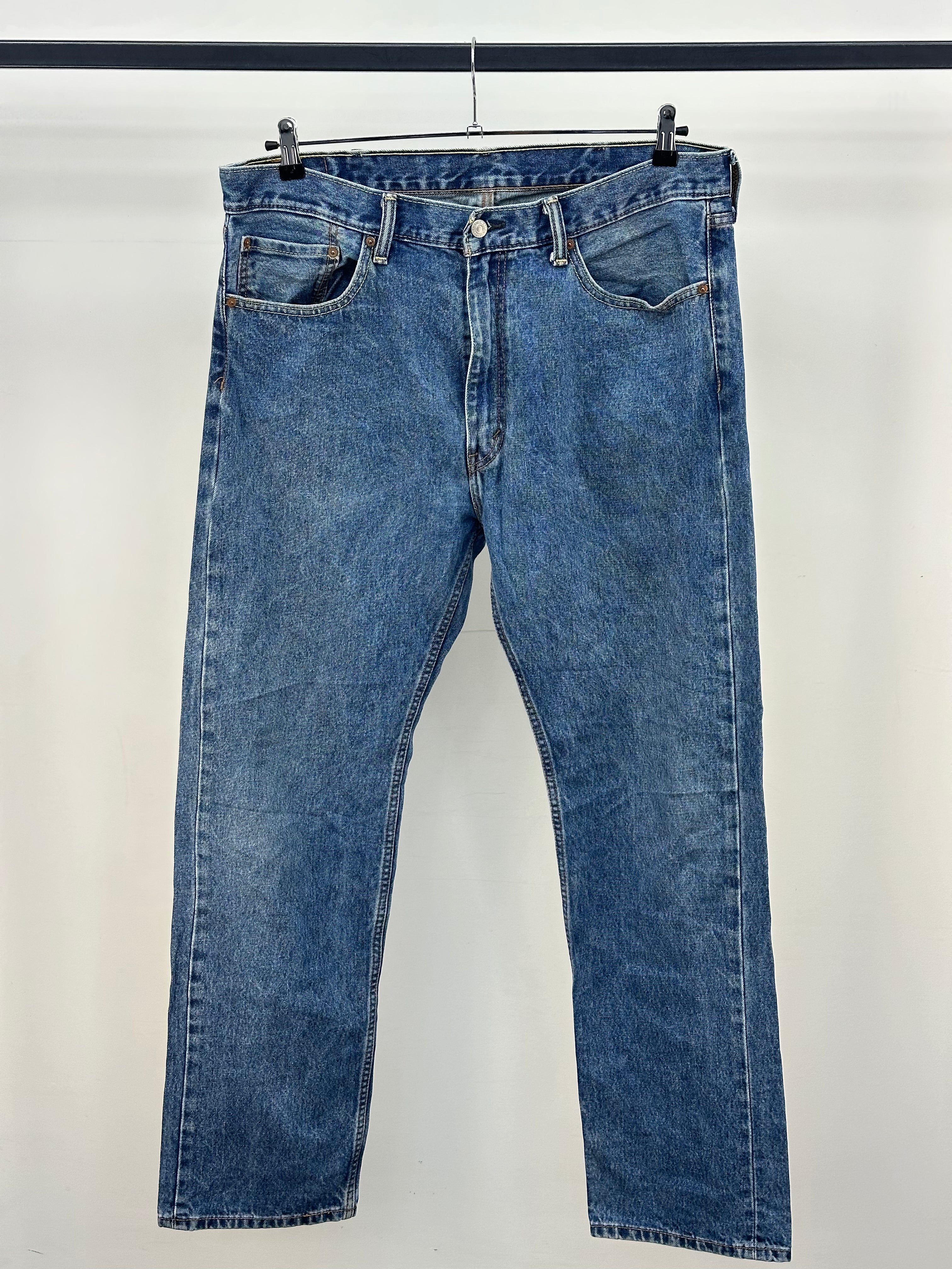 LEVI'S 505 STRAIGHT FIT TAGLIA : 52 ITA = W38 L34