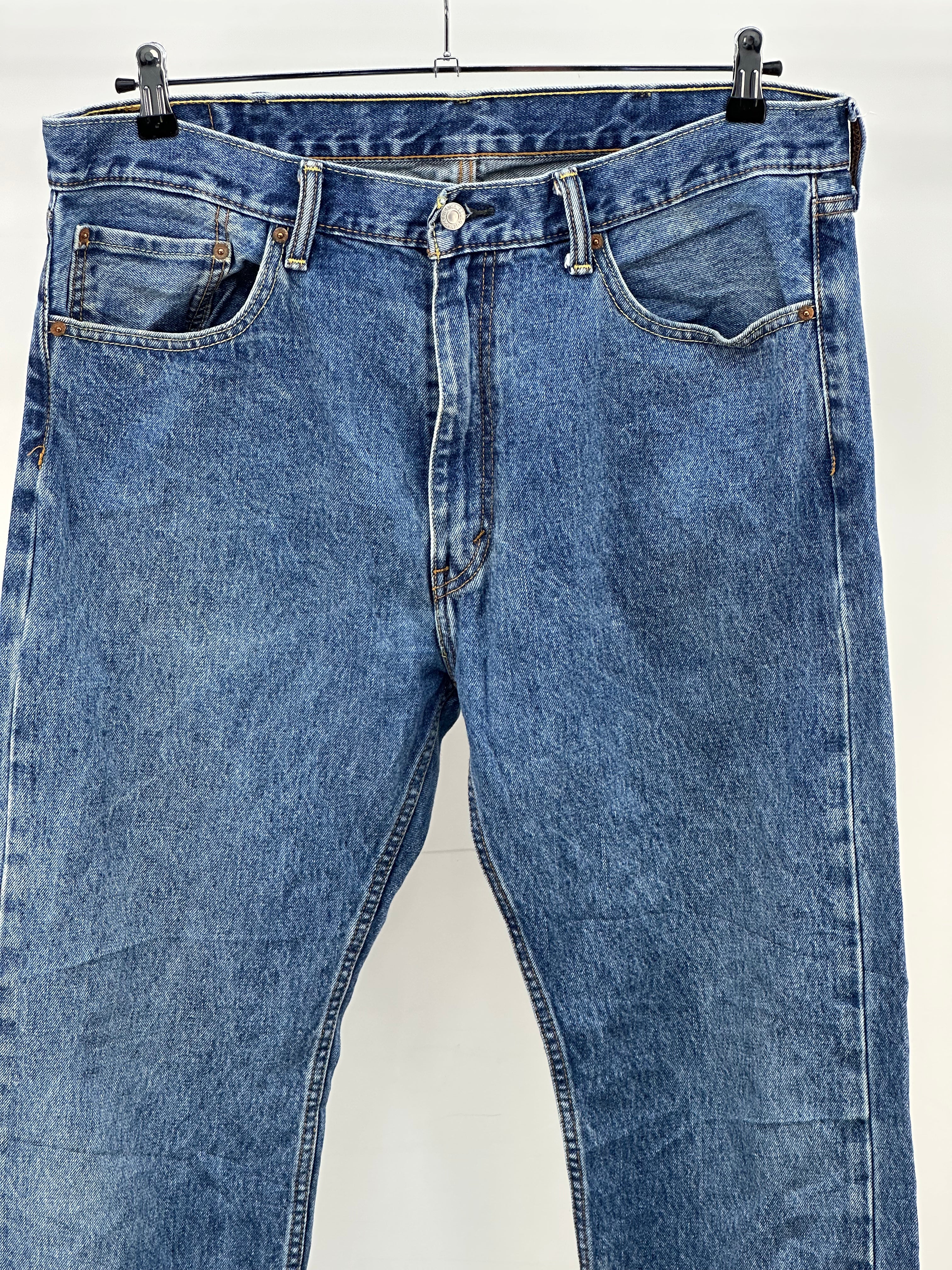 LEVI'S 505 STRAIGHT FIT TAGLIA : 52 ITA = W38 L34