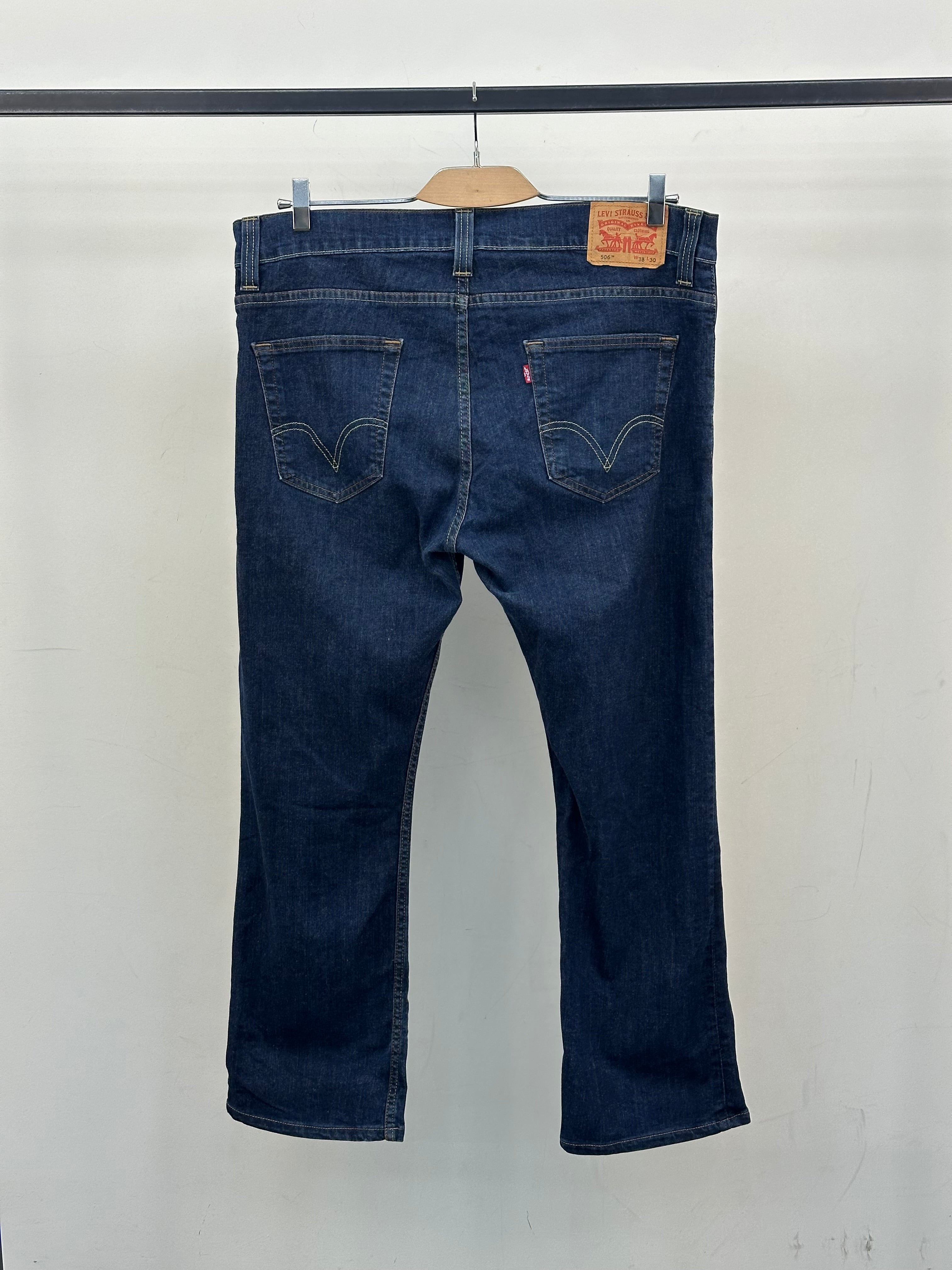 LEVI'S 506 STRAIGHT FIT TAGLIA: 52 ITA = W38 L30