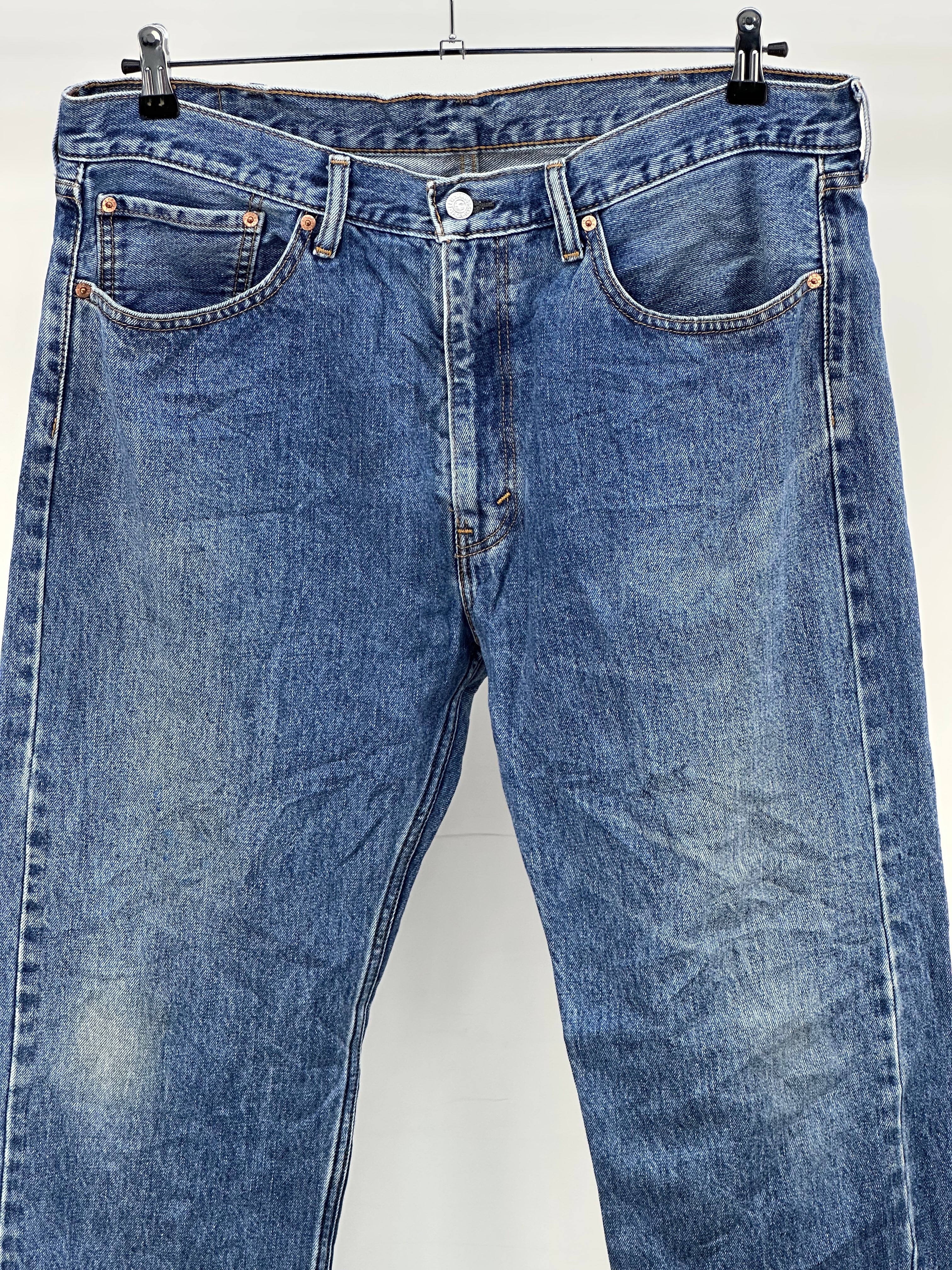 LEVI'S 505 STRAIGHT FIT TAGLIA : 52 ITA = W38 L32