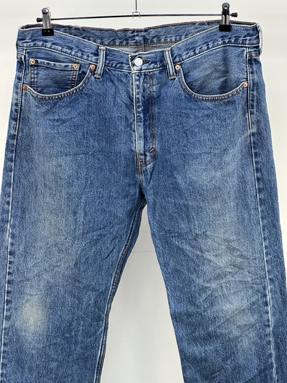 LEVI'S 505 STRAIGHT FIT TAGLIA : 52 ITA = W38 L32