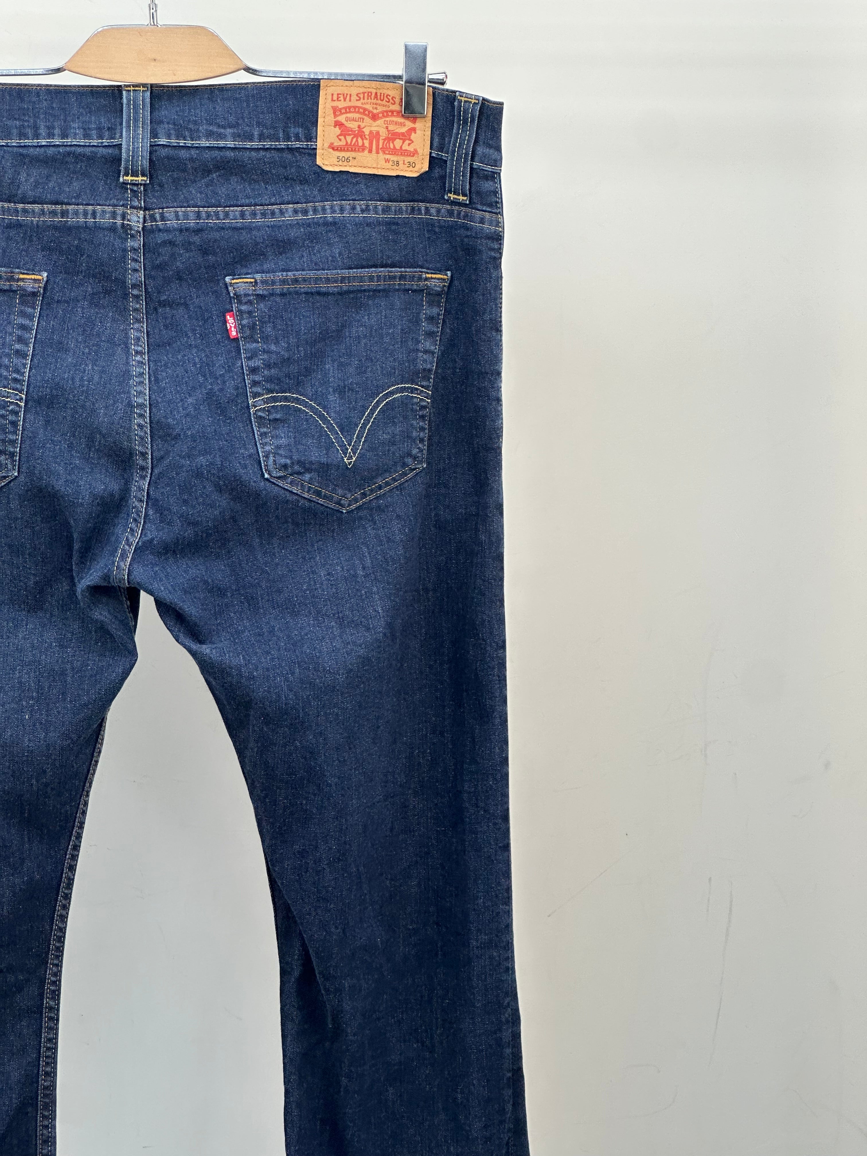 LEVI'S 506 STRAIGHT FIT TAGLIA: 52 ITA = W38 L30