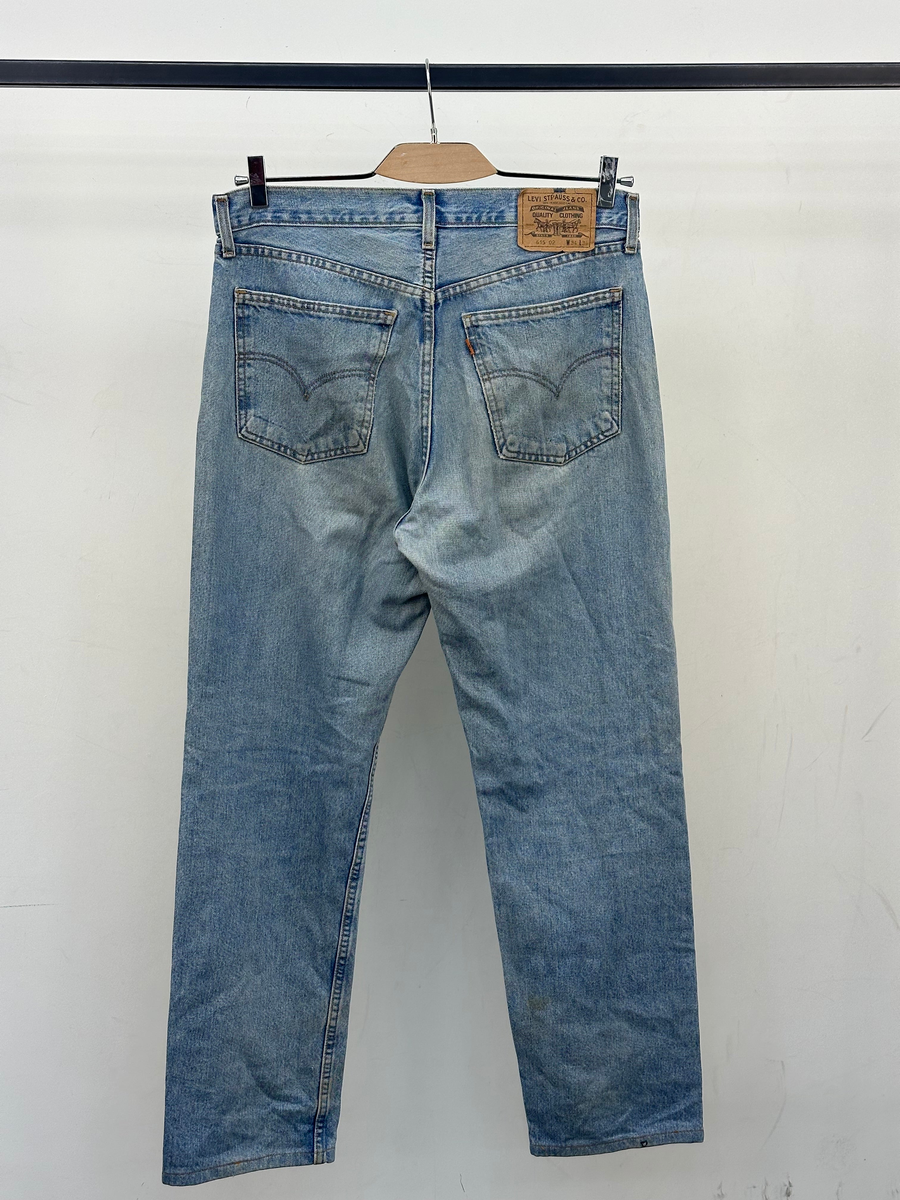 LEVI'S 615 ORANGE TAB FIT TAGLIA: 48 ITA = W34 L34