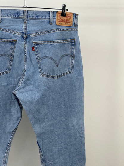 LEVI'S 505 STRAIGHT FIT TAGLIA : 52 ITA = W38 L30