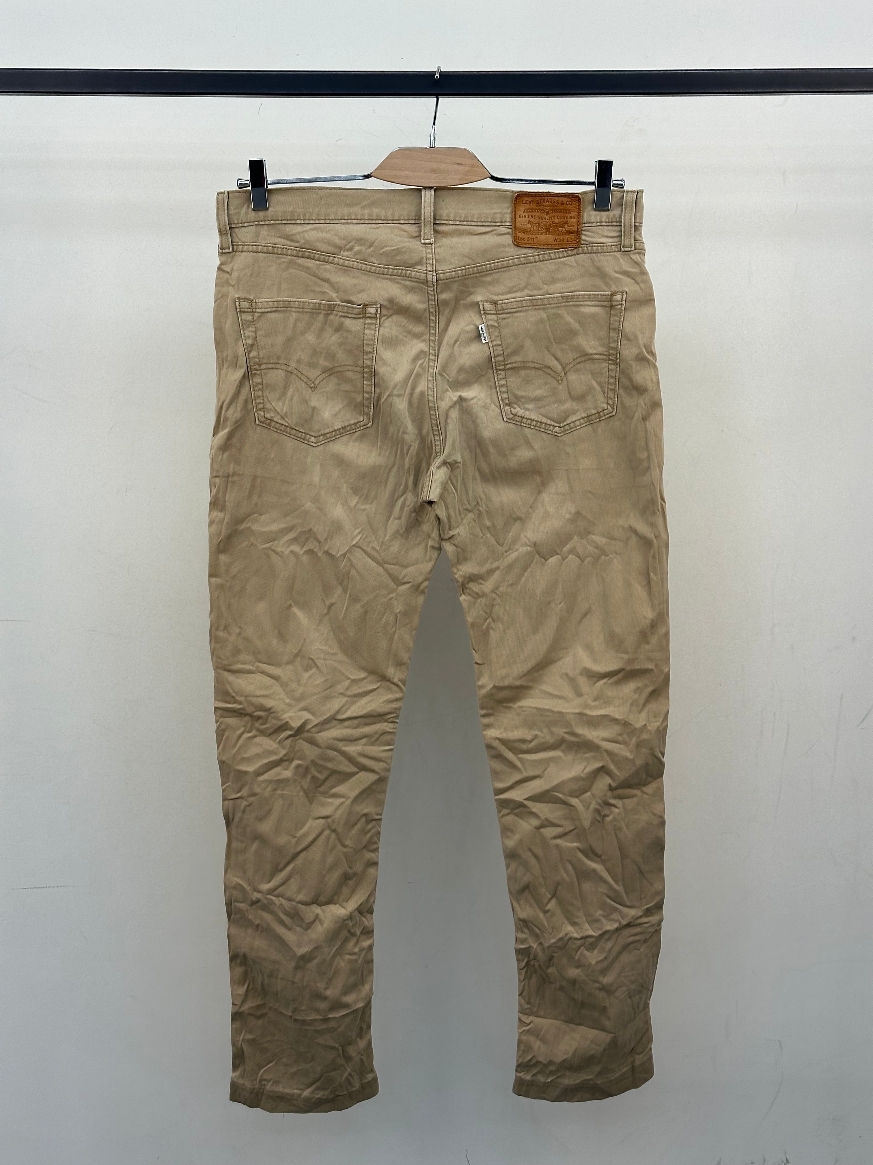 LEVI'S 511 SLIM FIT TAGLIA: 48 ITA = W34 L34