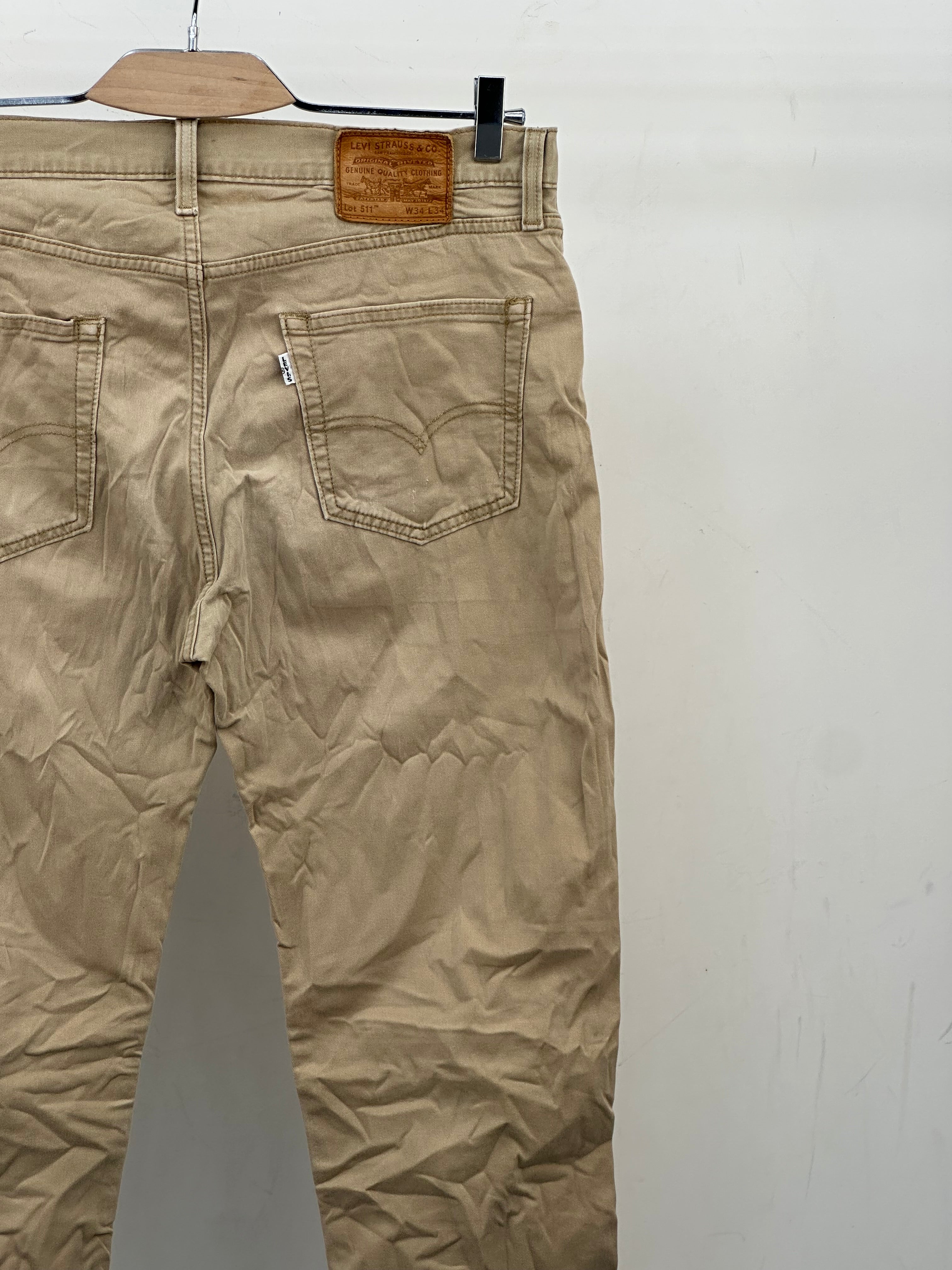LEVI'S 511 SLIM FIT TAGLIA: 48 ITA = W34 L34