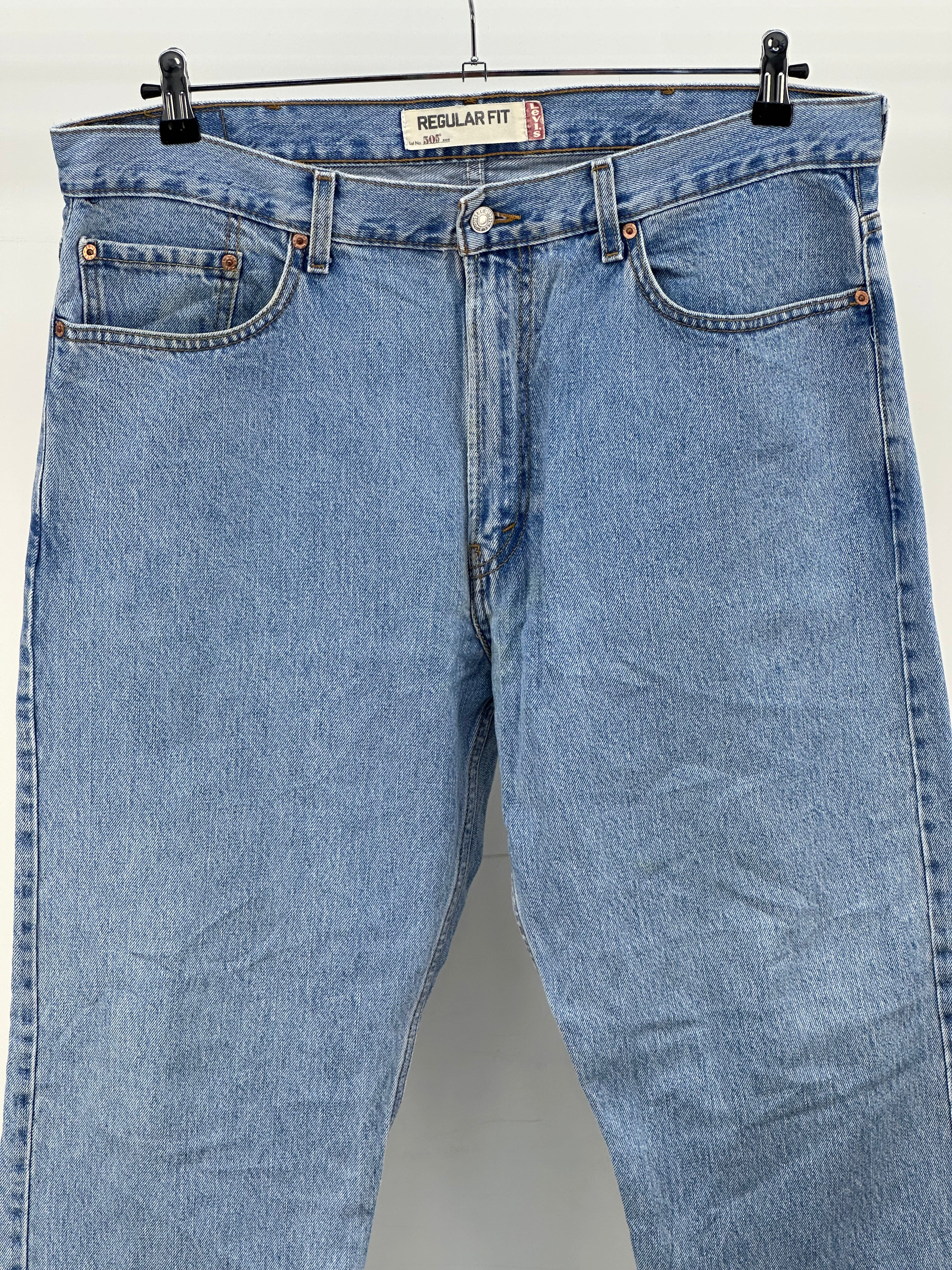 LEVI'S 505 STRAIGHT FIT TAGLIA : 52 ITA = W38 L30
