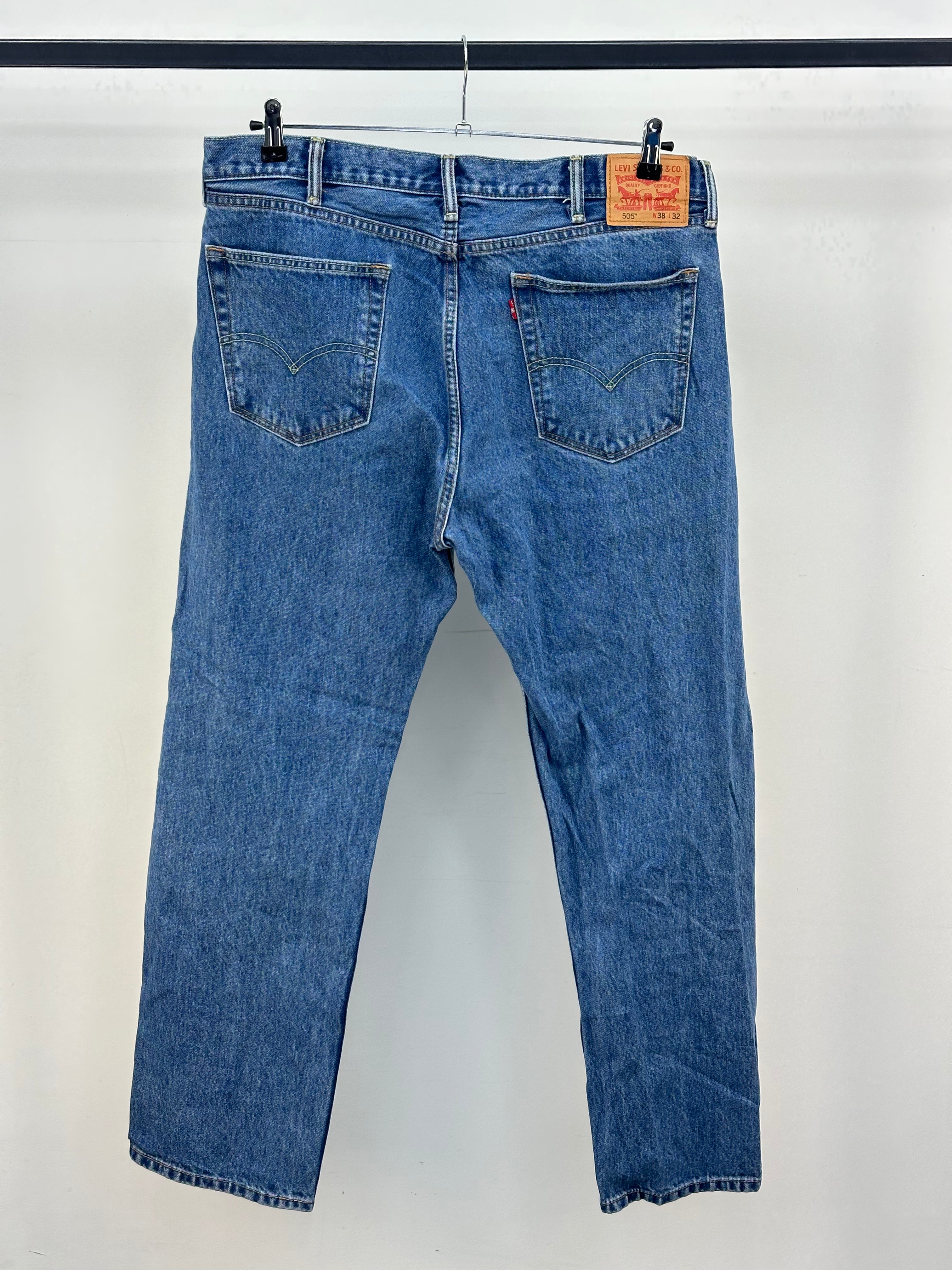 LEVI'S 505 STRAIGHT FIT TAGLIA : 52 ITA = W38 L32