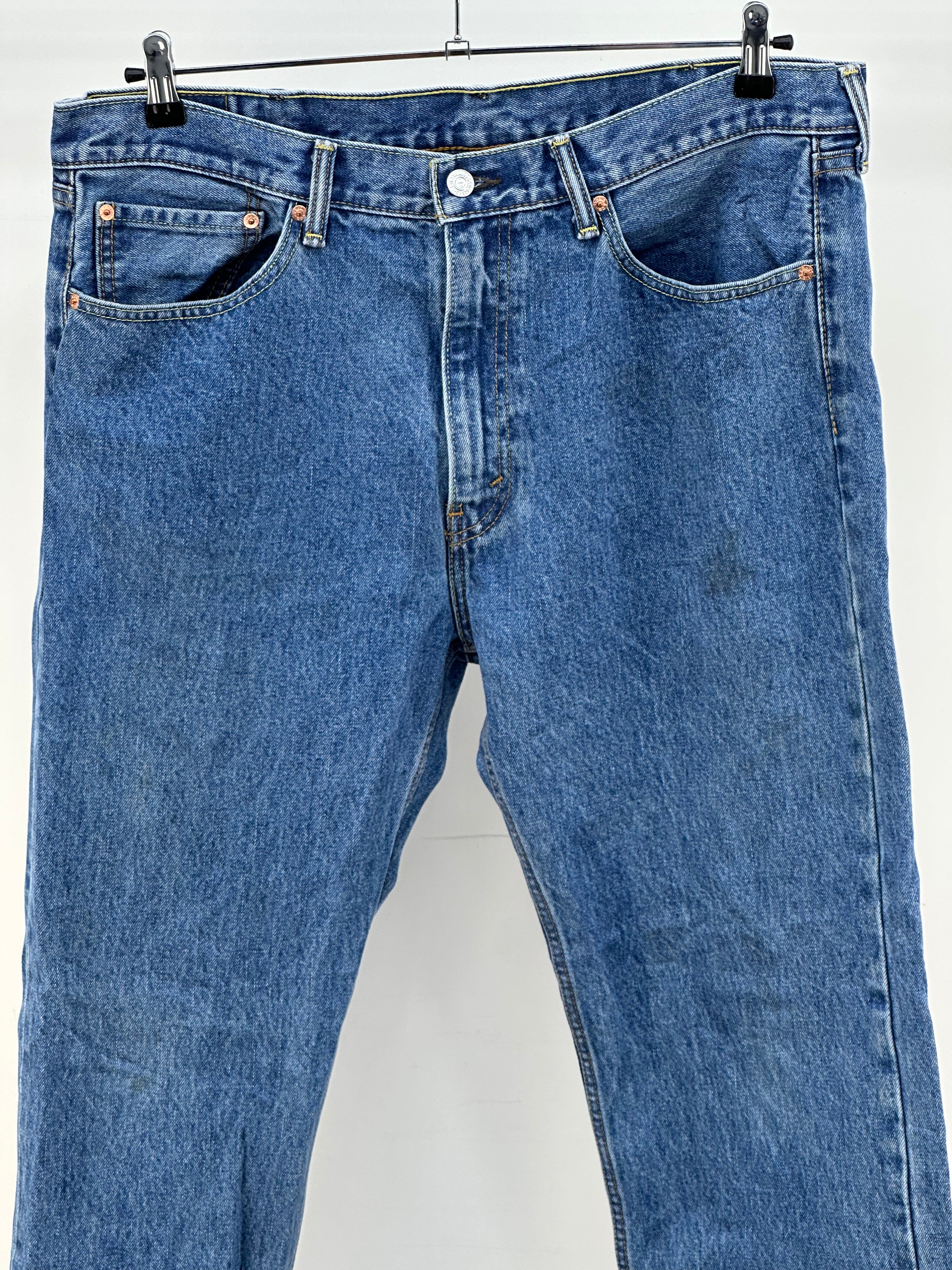 LEVI'S 505 STRAIGHT FIT TAGLIA : 52 ITA = W38 L32