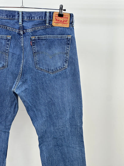 LEVI'S 505 STRAIGHT FIT TAGLIA : 52 ITA = W38 L32