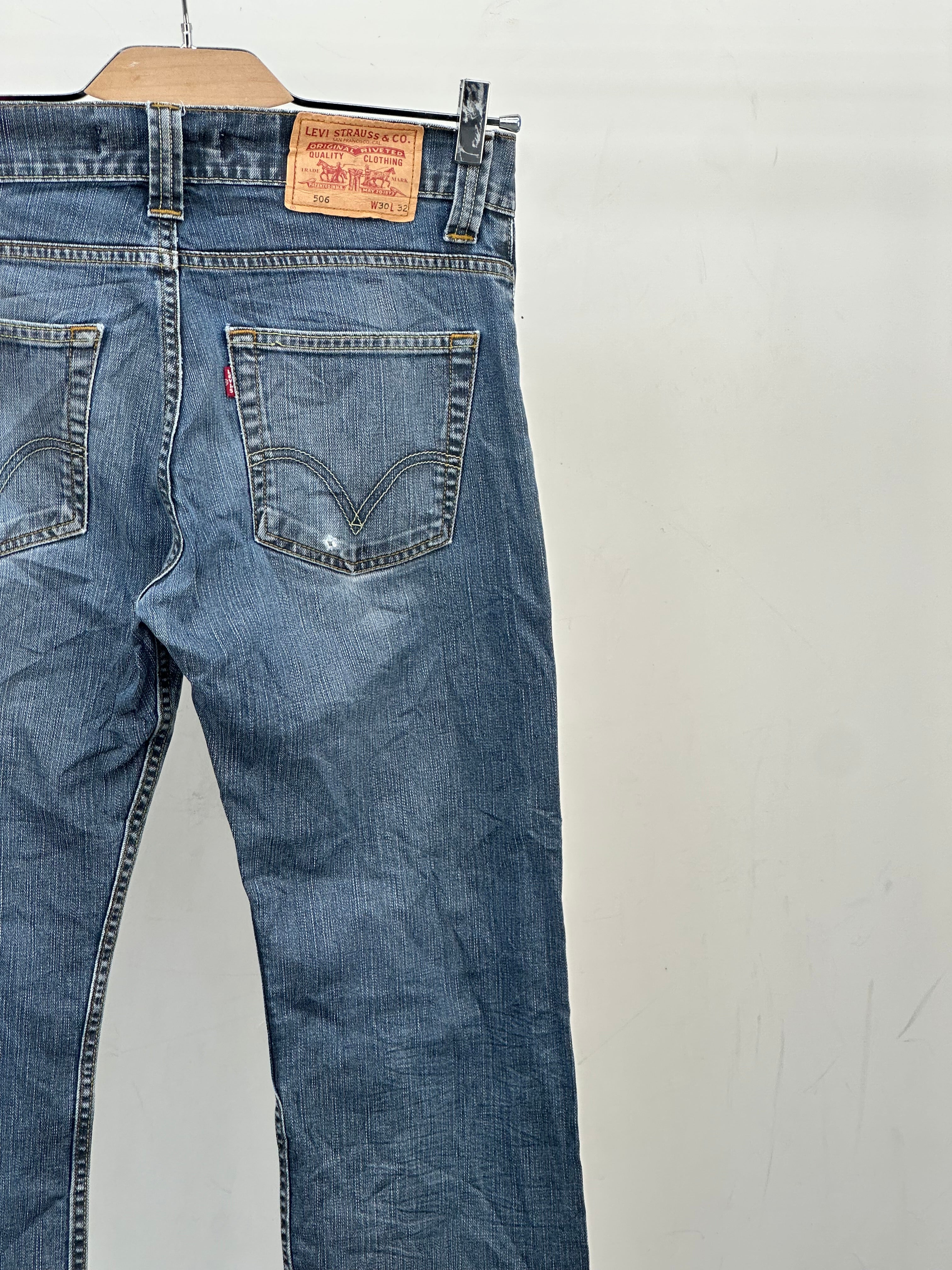 LEVI'S 506 SLIM FIT TAGLIA: 44 ITA = W30 L32