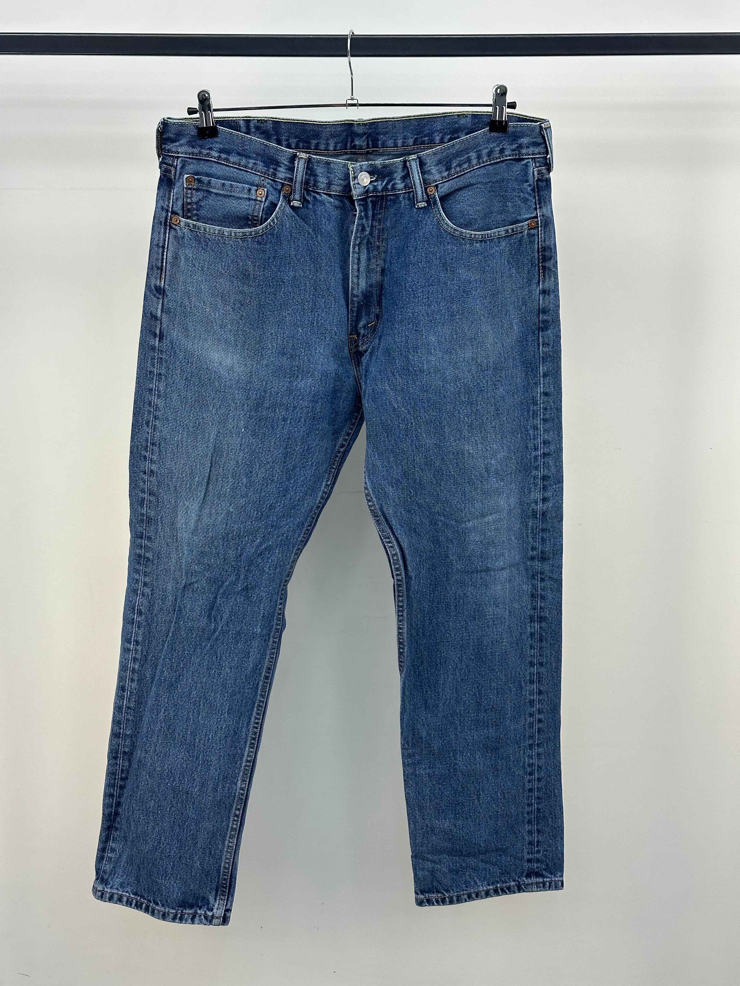 LEVI'S 505 STRAIGHT FIT TAGLIA : 52 ITA = W38 L32