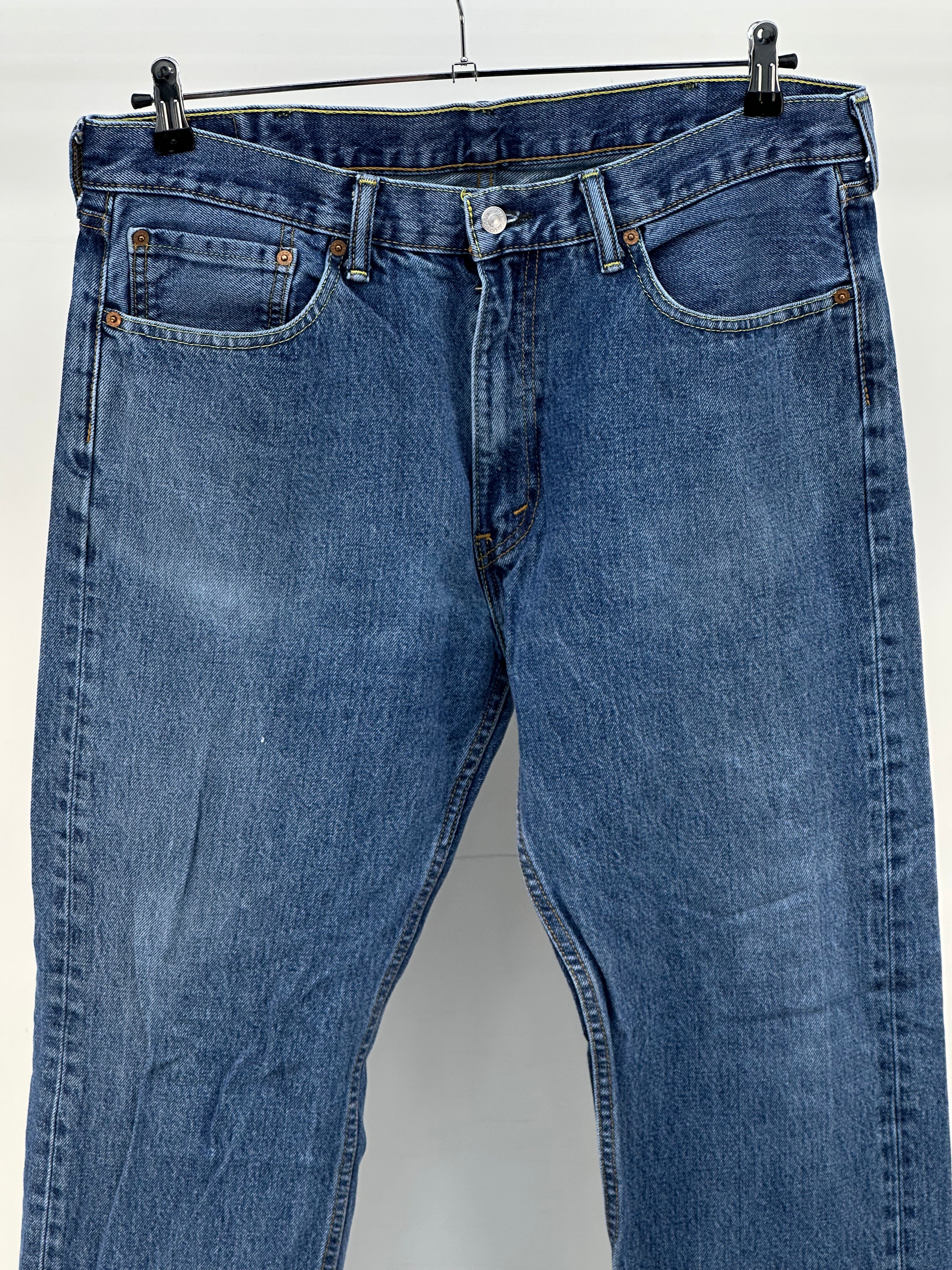 LEVI'S 505 STRAIGHT FIT TAGLIA : 52 ITA = W38 L32