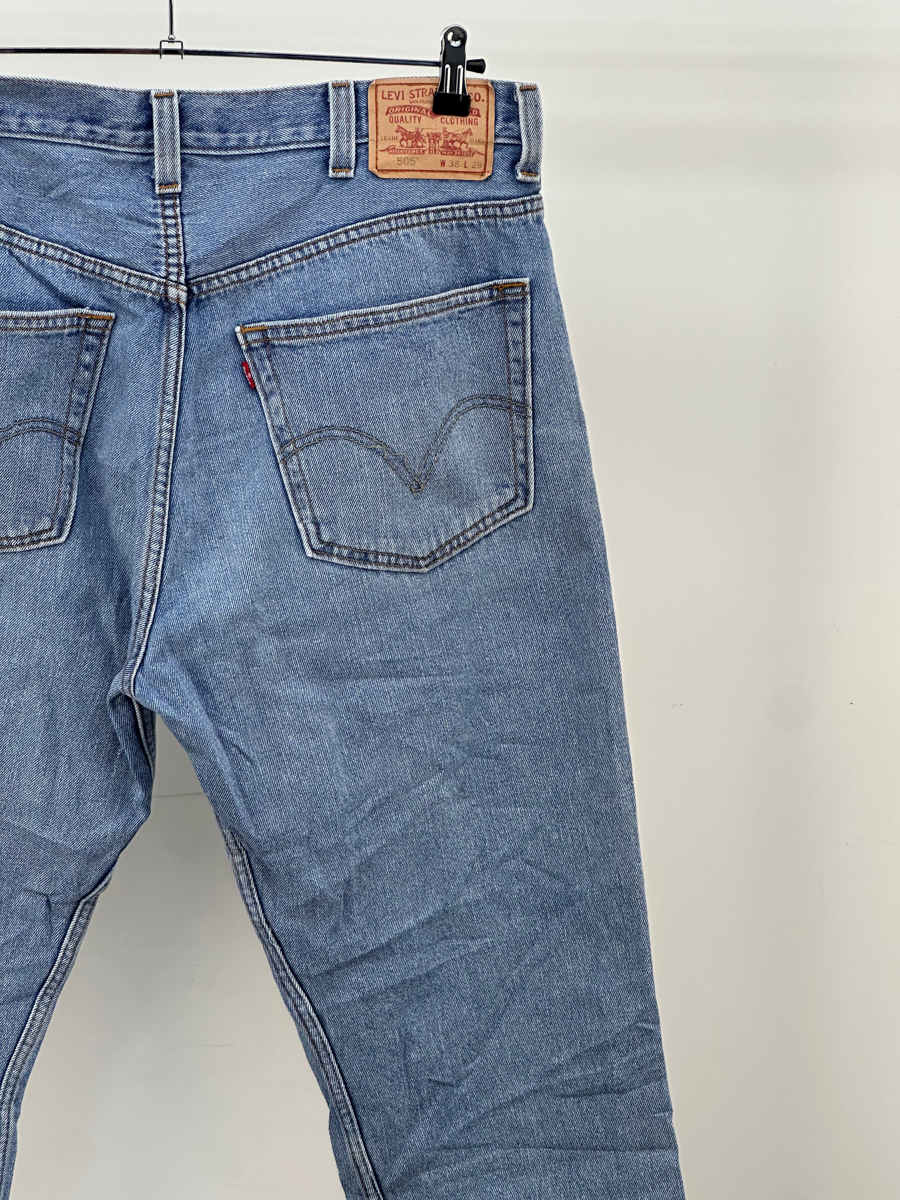 LEVI'S 505 STRAIGHT FIT TAGLIA : 52 ITA = W38 L29