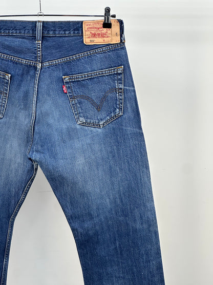LEVI'S 501 TAGLIA : 50 ITA = W36 L32