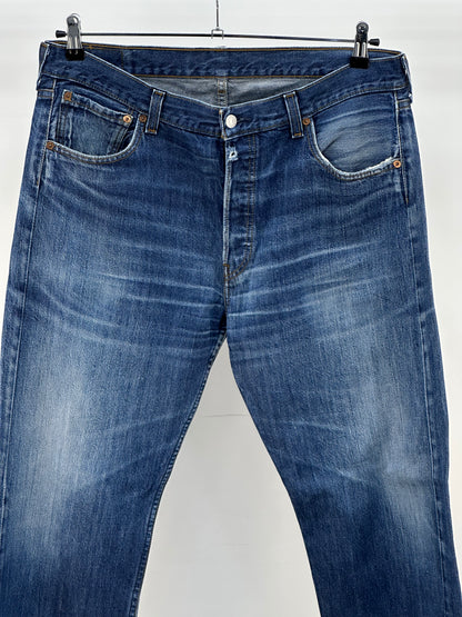 LEVI'S 501 TAGLIA : 50 ITA = W36 L32