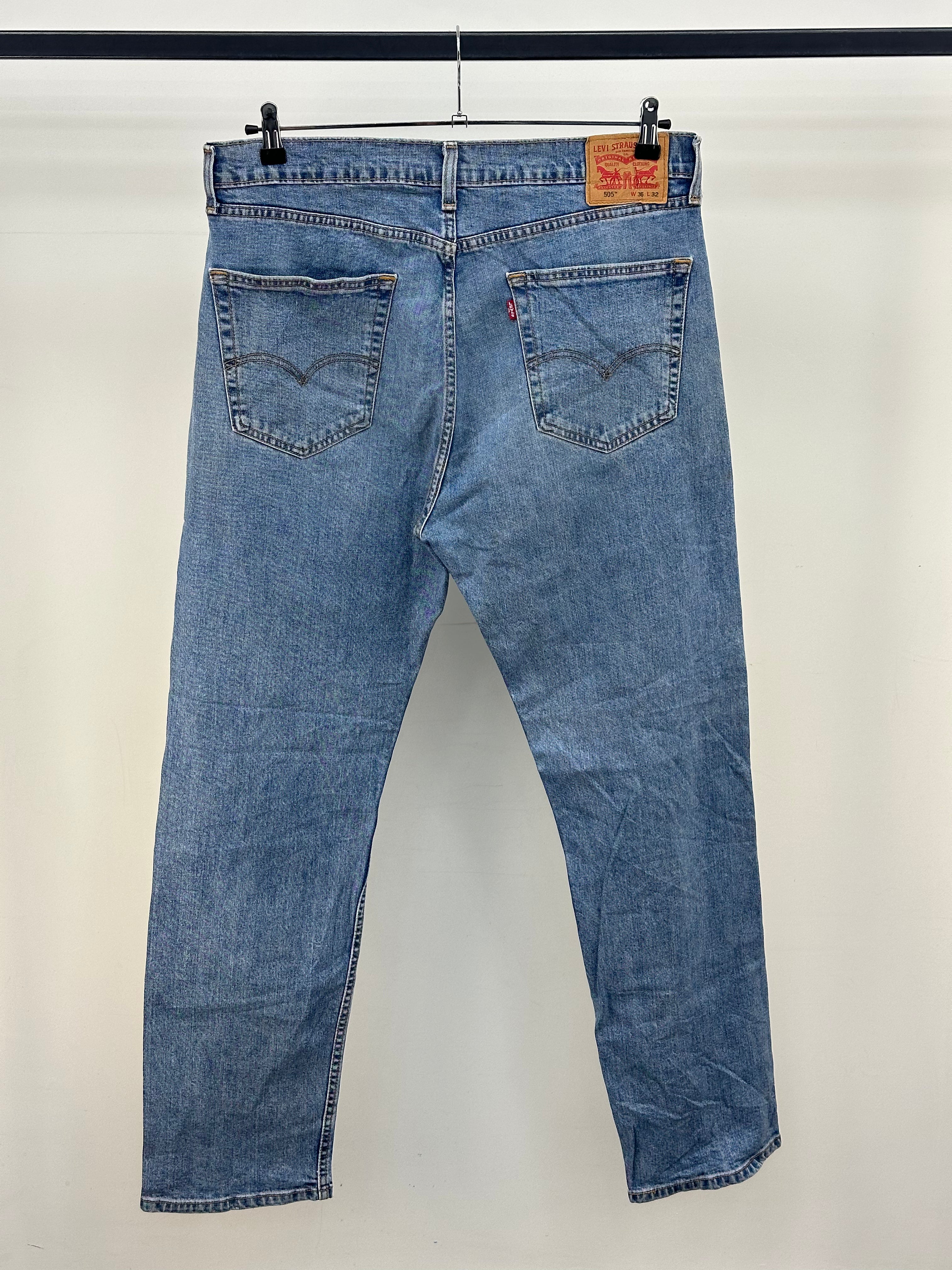LEVI'S 501 TAGLIA : 50 ITA = W36 L32