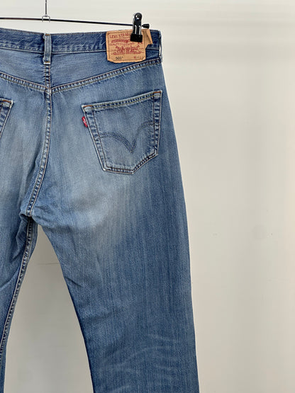 LEVI'S 501 TAGLIA : 50 ITA = W36 L34