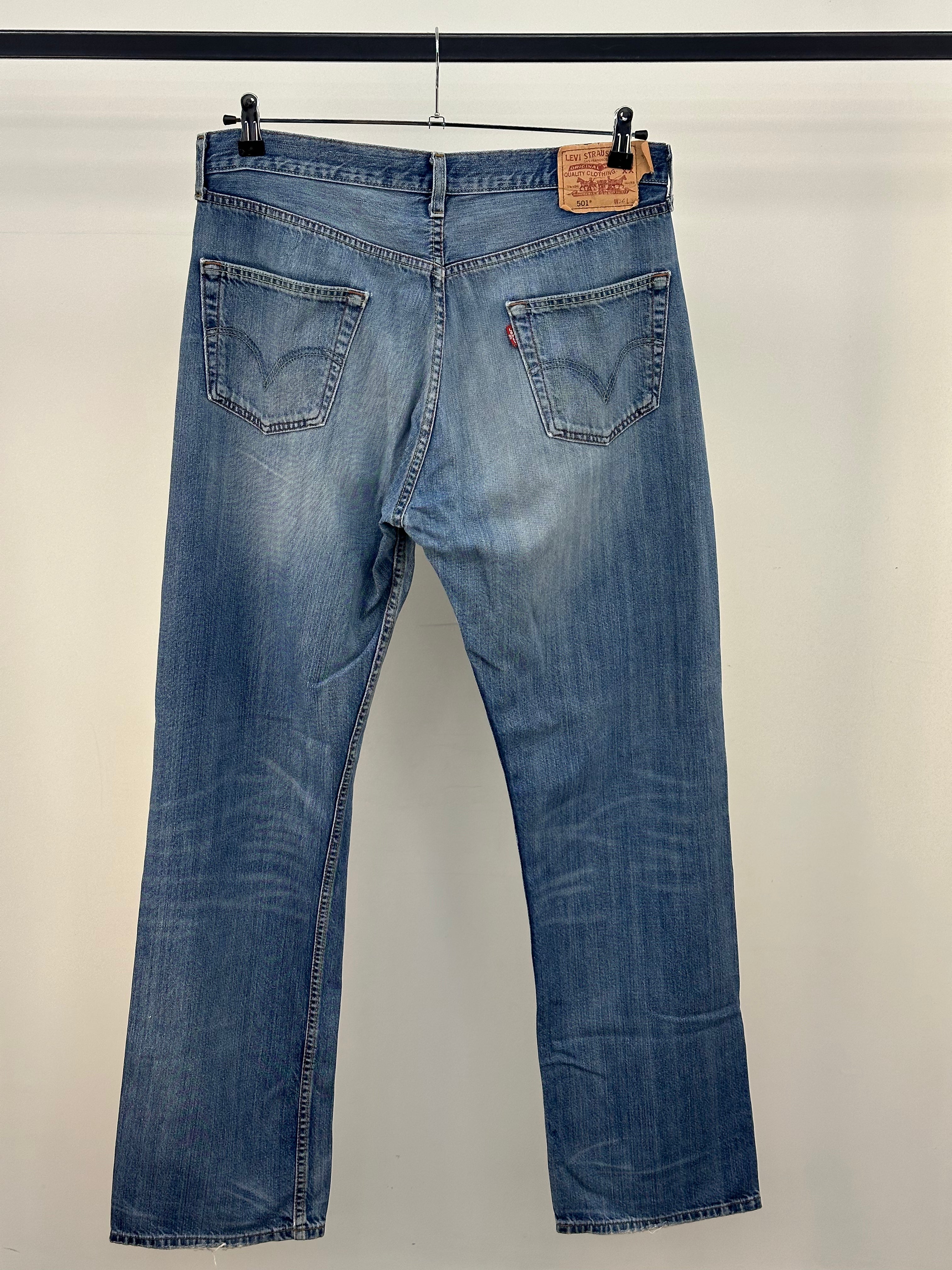 LEVI'S 501 TAGLIA : 50 ITA = W36 L34
