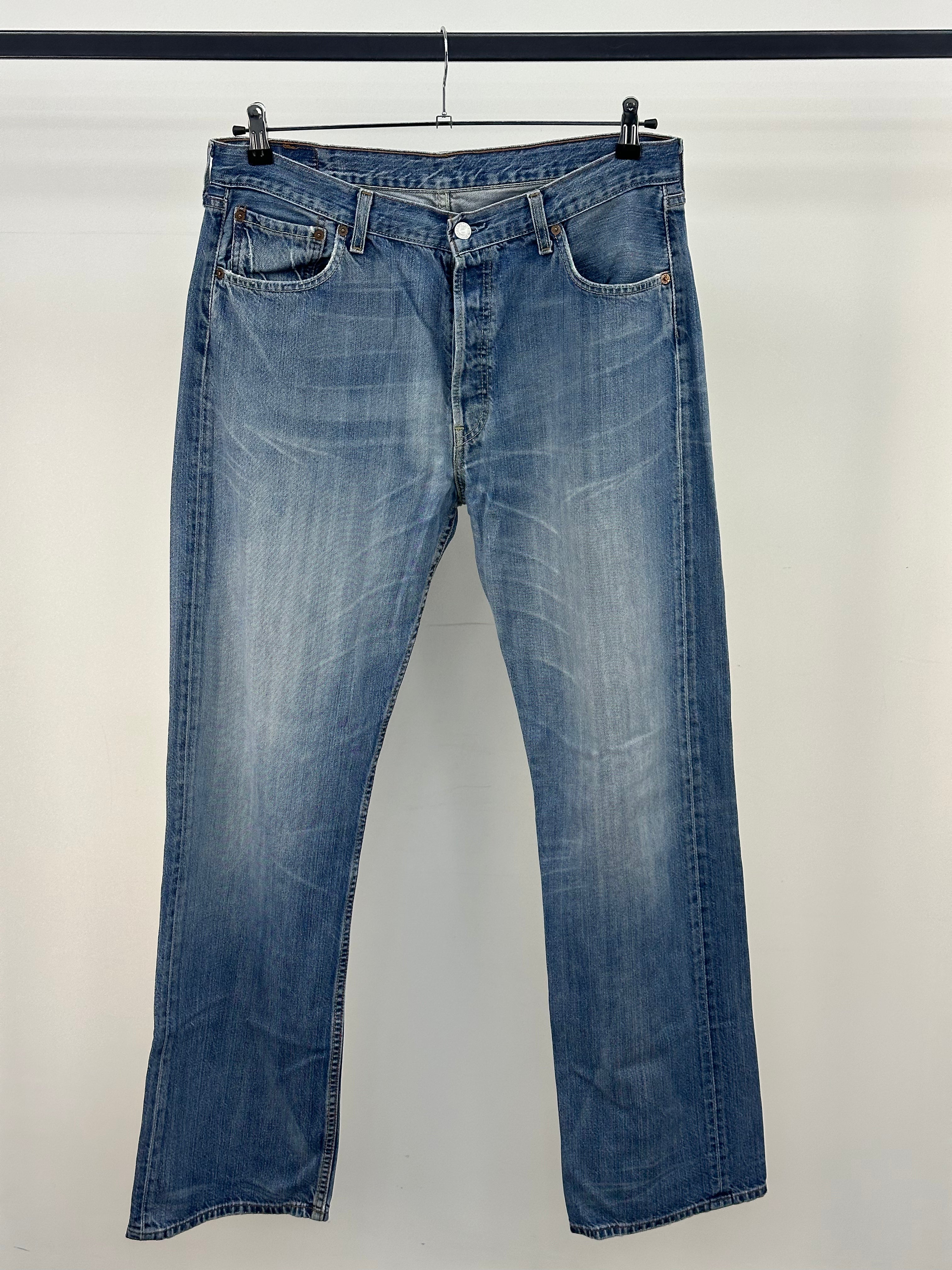 LEVI'S 501 TAGLIA : 50 ITA = W36 L34